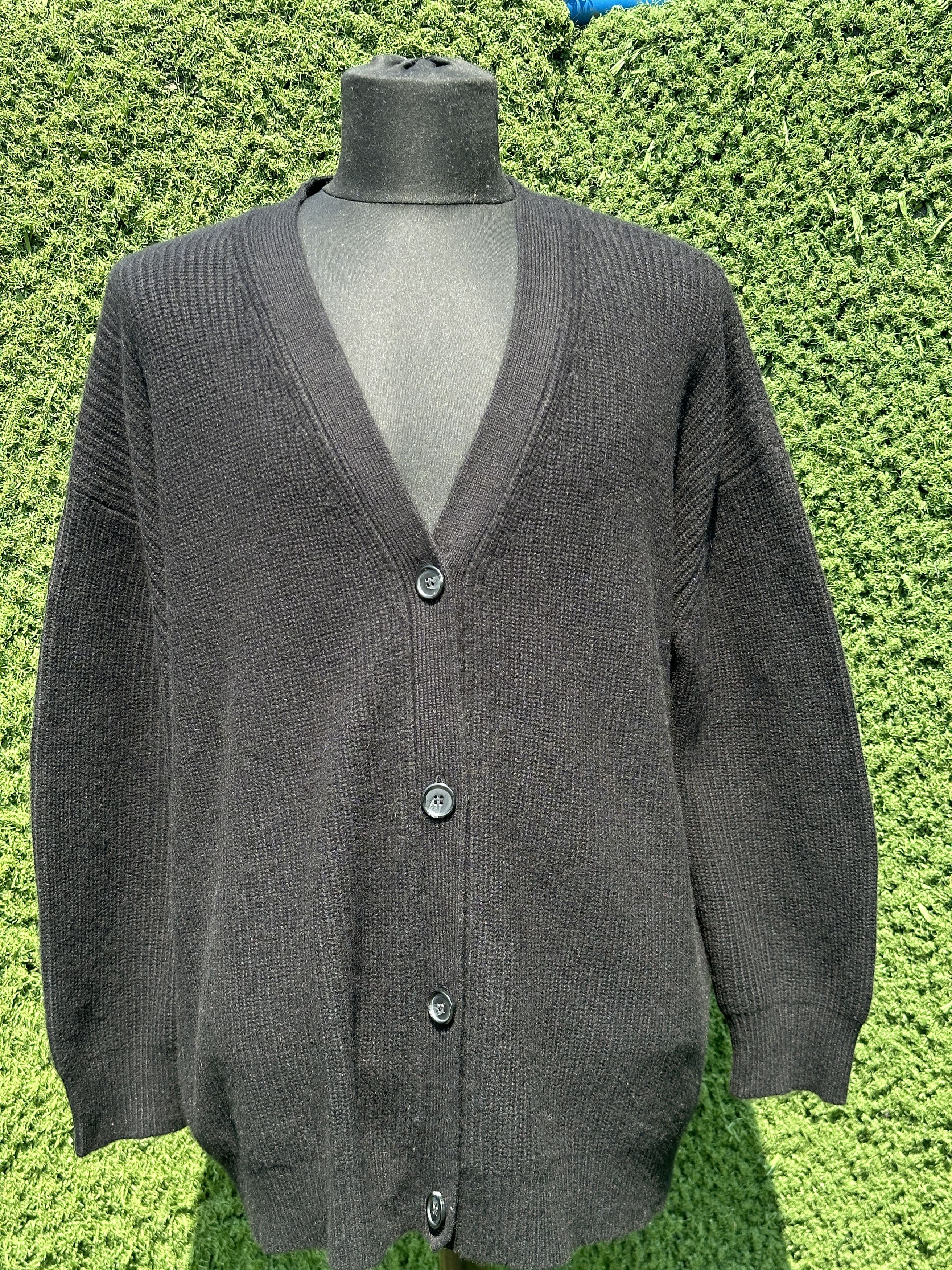 Other Jenni Kayne Knit Cocoon Cardigan 100% Cashmere Black Size L Size L / US 10 / IT 46 - 1 Thumbnail
