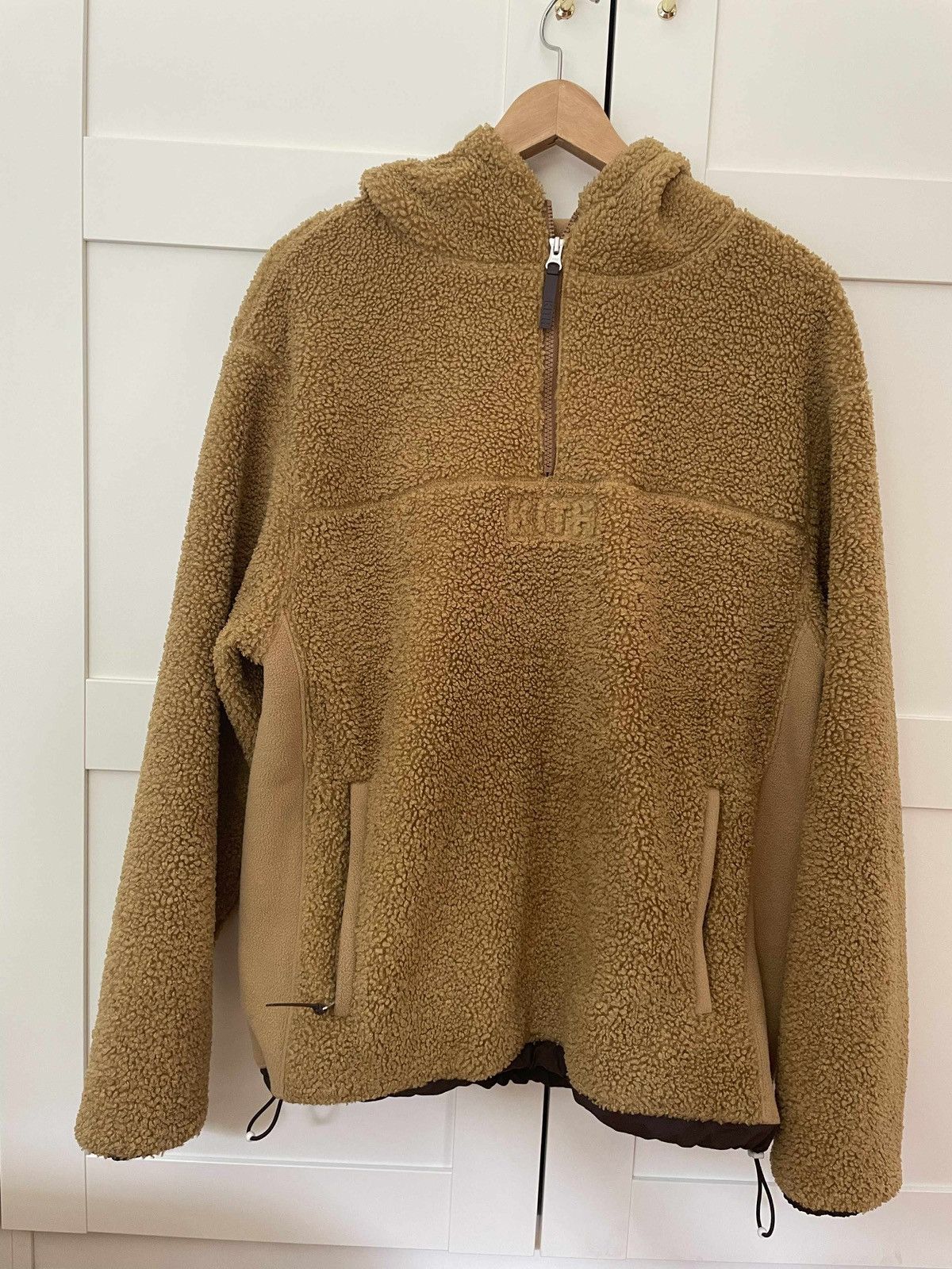 Kith Used Kith Sherpa Hoodie Zip 2021 Authentic Brown Size L Size US L / EU 52-54 / 3 - 1 Thumbnail