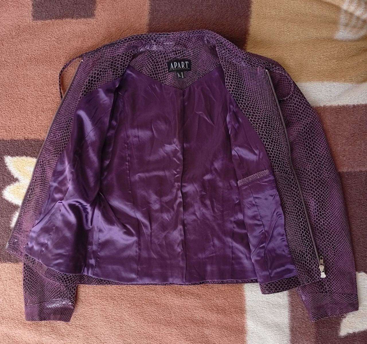 Apiece Apart Leather windbreaker Apart in excellent condition. Size S-M. Size M / US 6-8 / IT 42-44 - 2 Thumbnail
