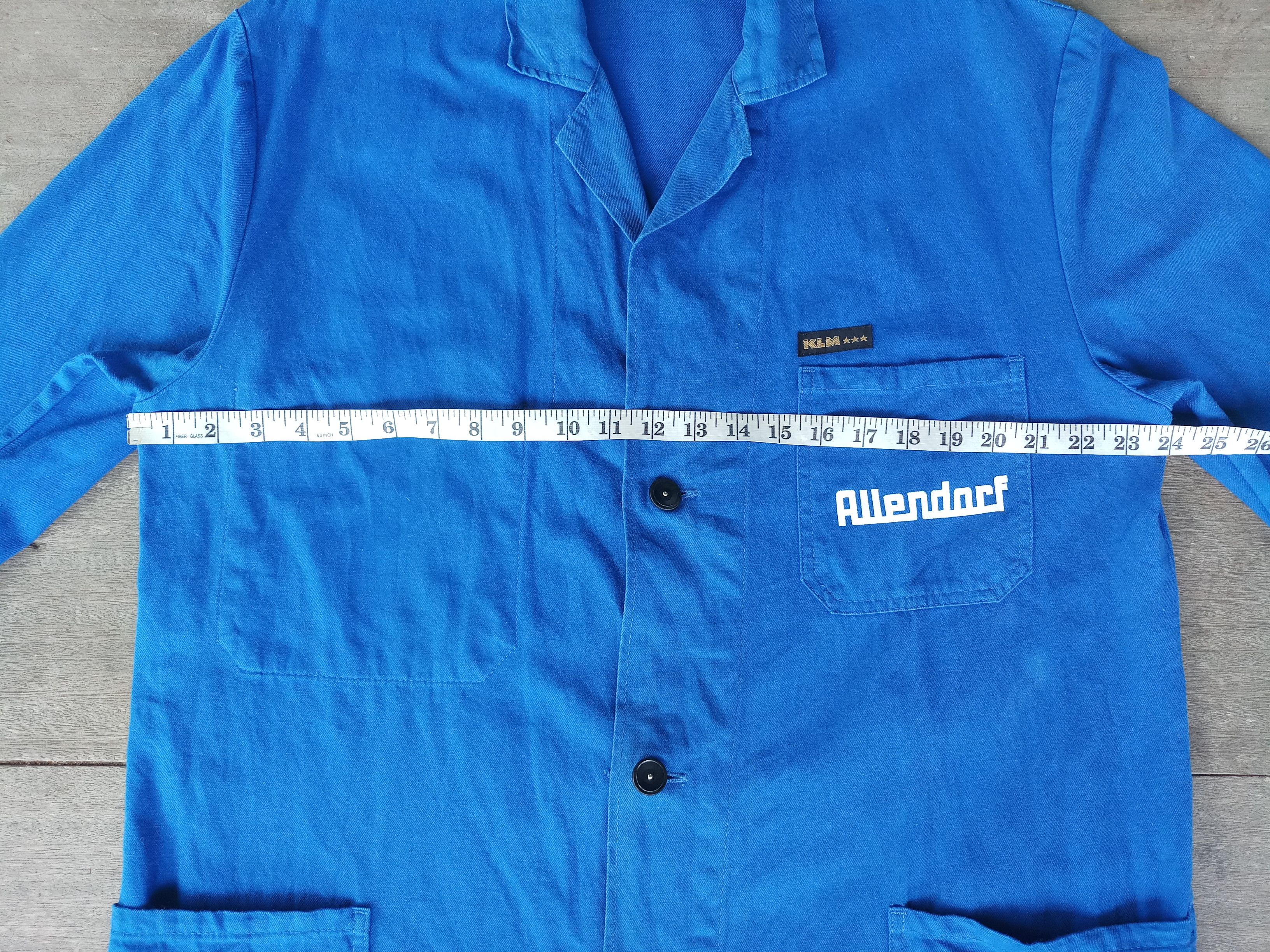 French Connection VTG 70s KLM Kleding Sanfor size 52 ,L,French work jacket Size US L / EU 52-54 / 3 - 4 Thumbnail