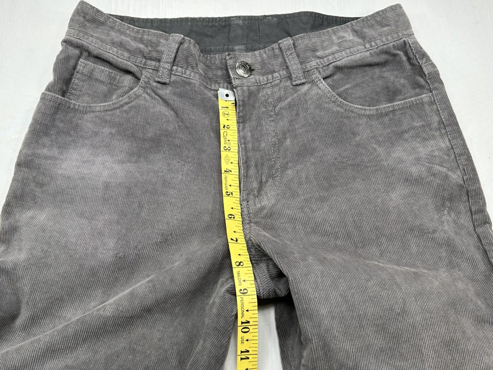 Columbia Columbia Sportswear Straight Fit Corduroy Gray Men's 30/32 Size US 30 / EU 46 - 4 Thumbnail