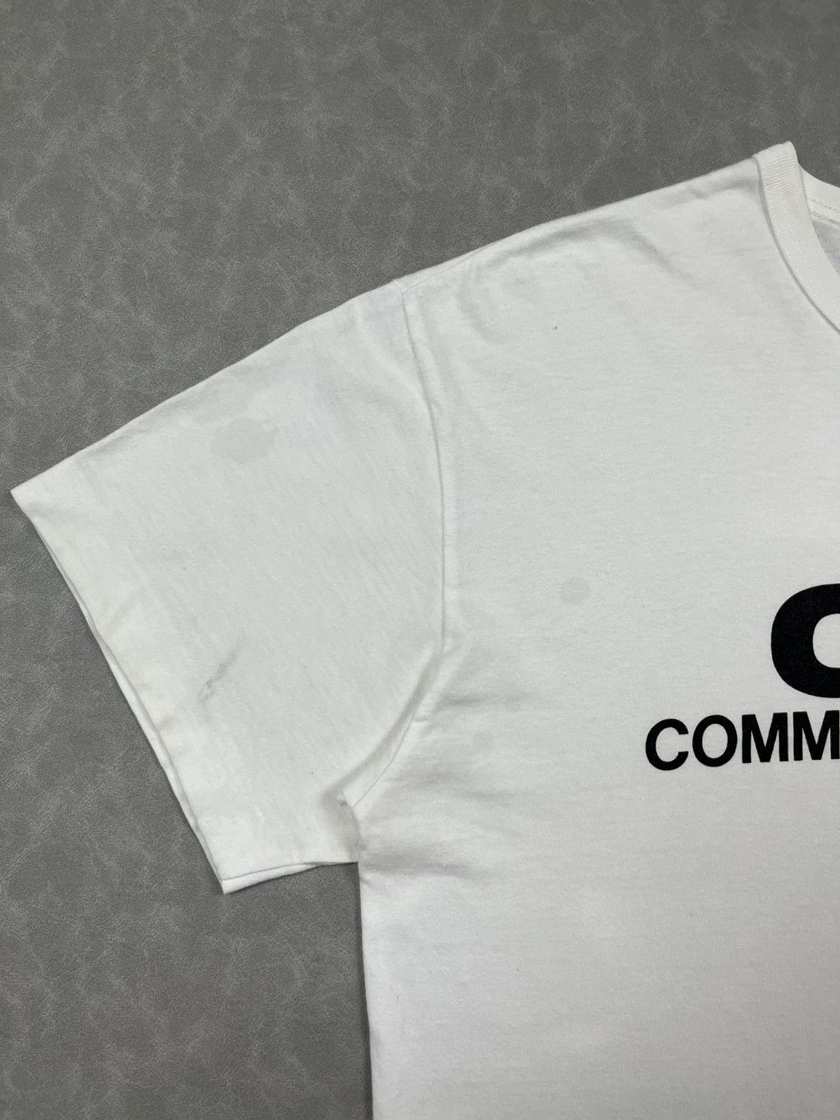 Comme des Garcons Comme Des Garcons big logo tee Size US L / EU 52-54 / 3 - 10 Thumbnail