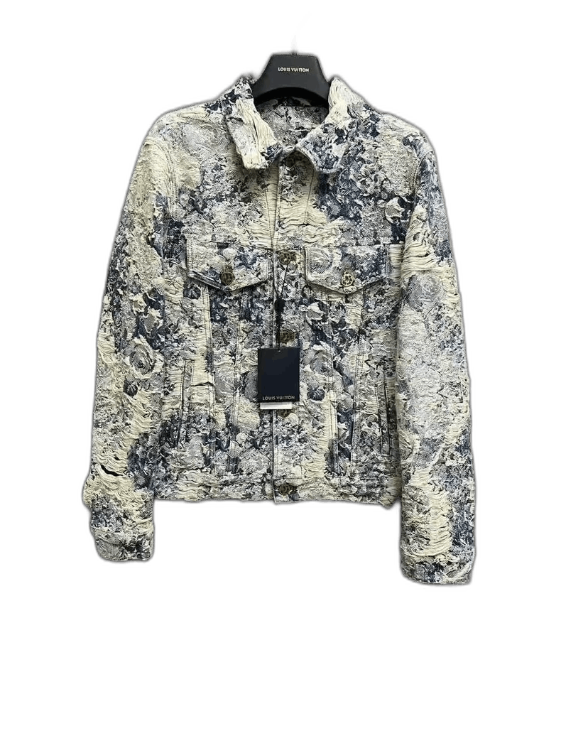 Louis Vuitton Louis Vuitton LV BORO Floral destruct denim Louis Vuitton Louis Vuitton LV BORO Floral destruct denim