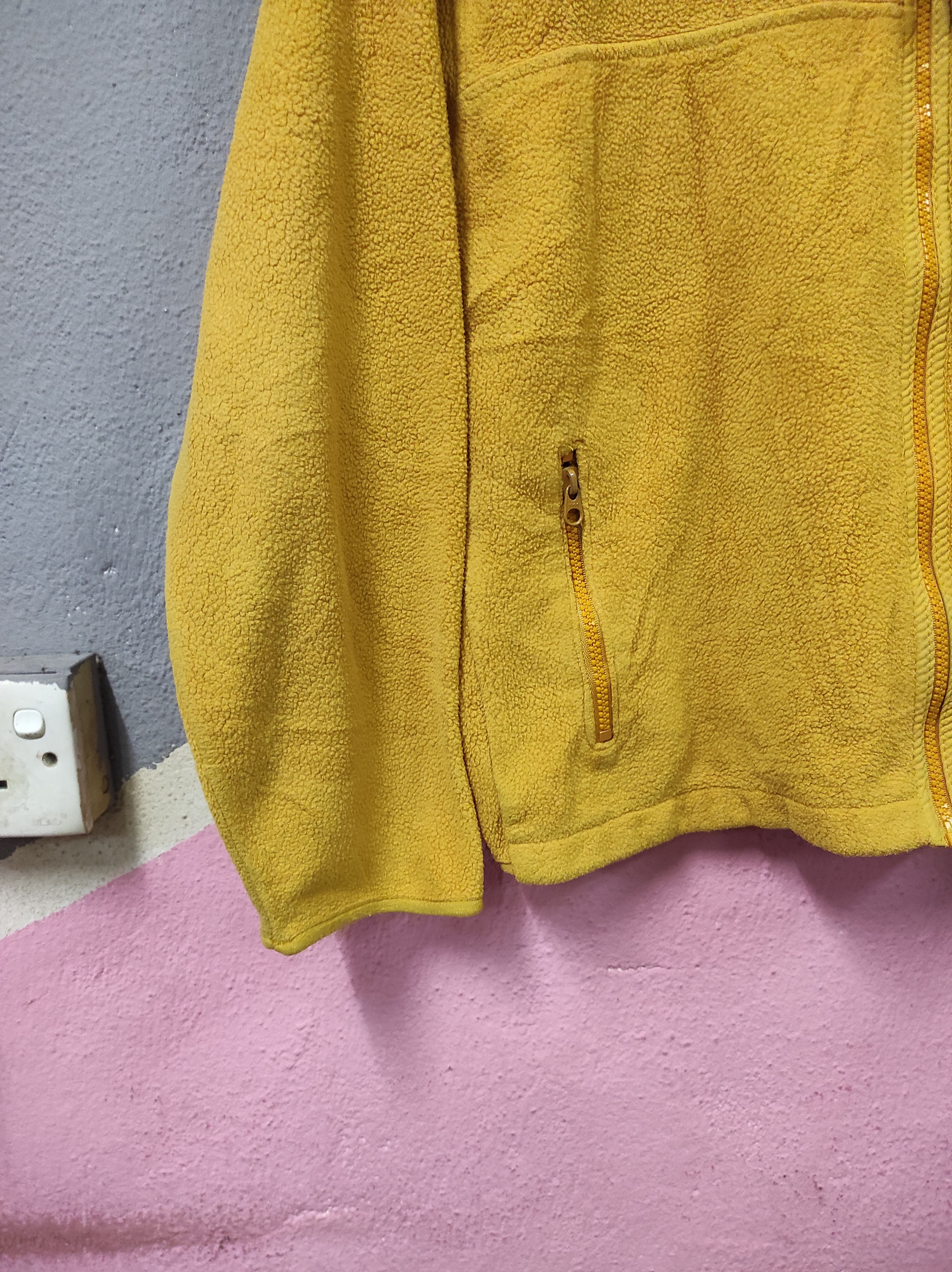 L.L. Bean × Vintage LL BEAN YELLOW JACKET SWEATER FLEECE Size M / US 6-8 / IT 42-44 - 5 Thumbnail