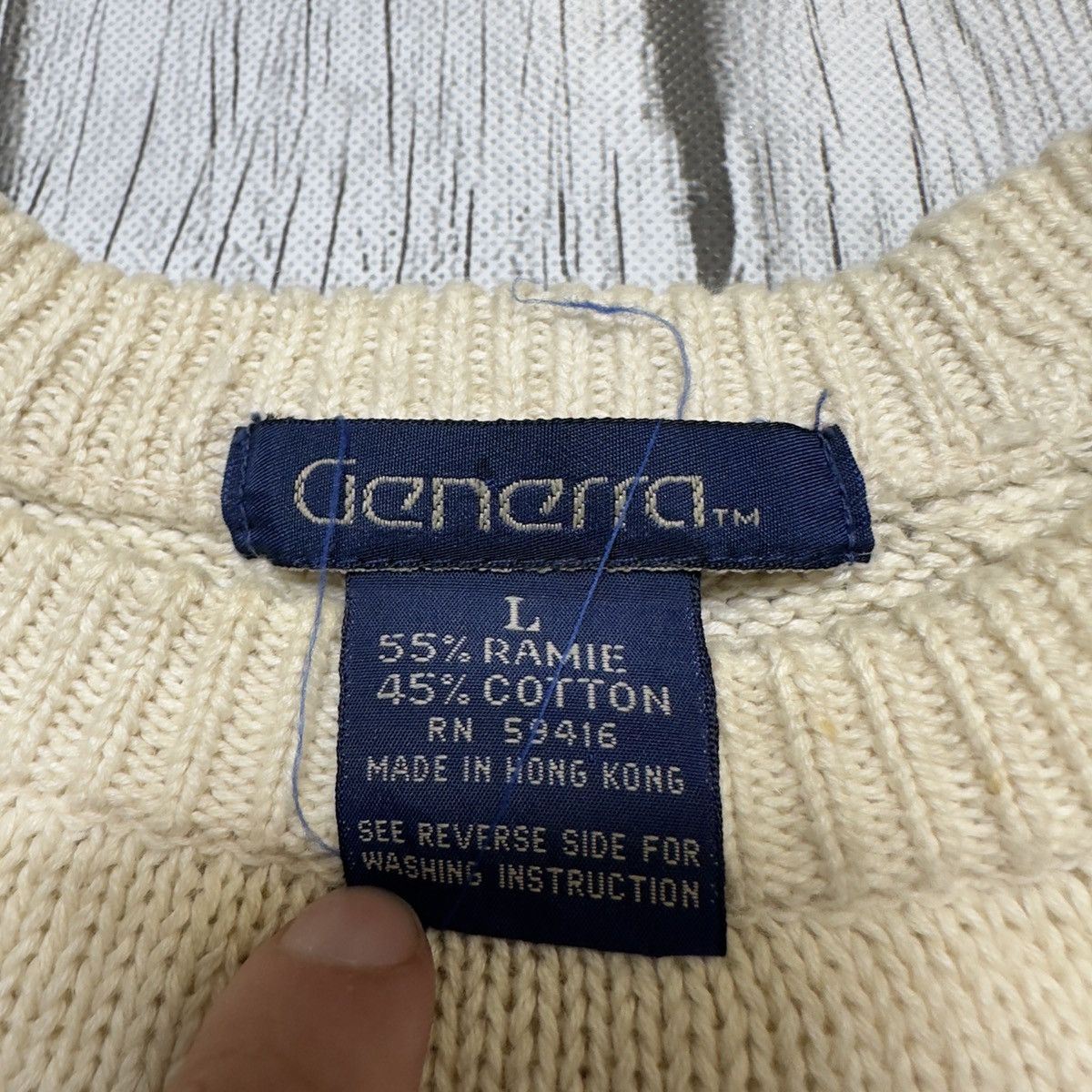 Generra × Vintage Vintage Generra sweater Size US L / EU 52-54 / 3 - 6 Thumbnail