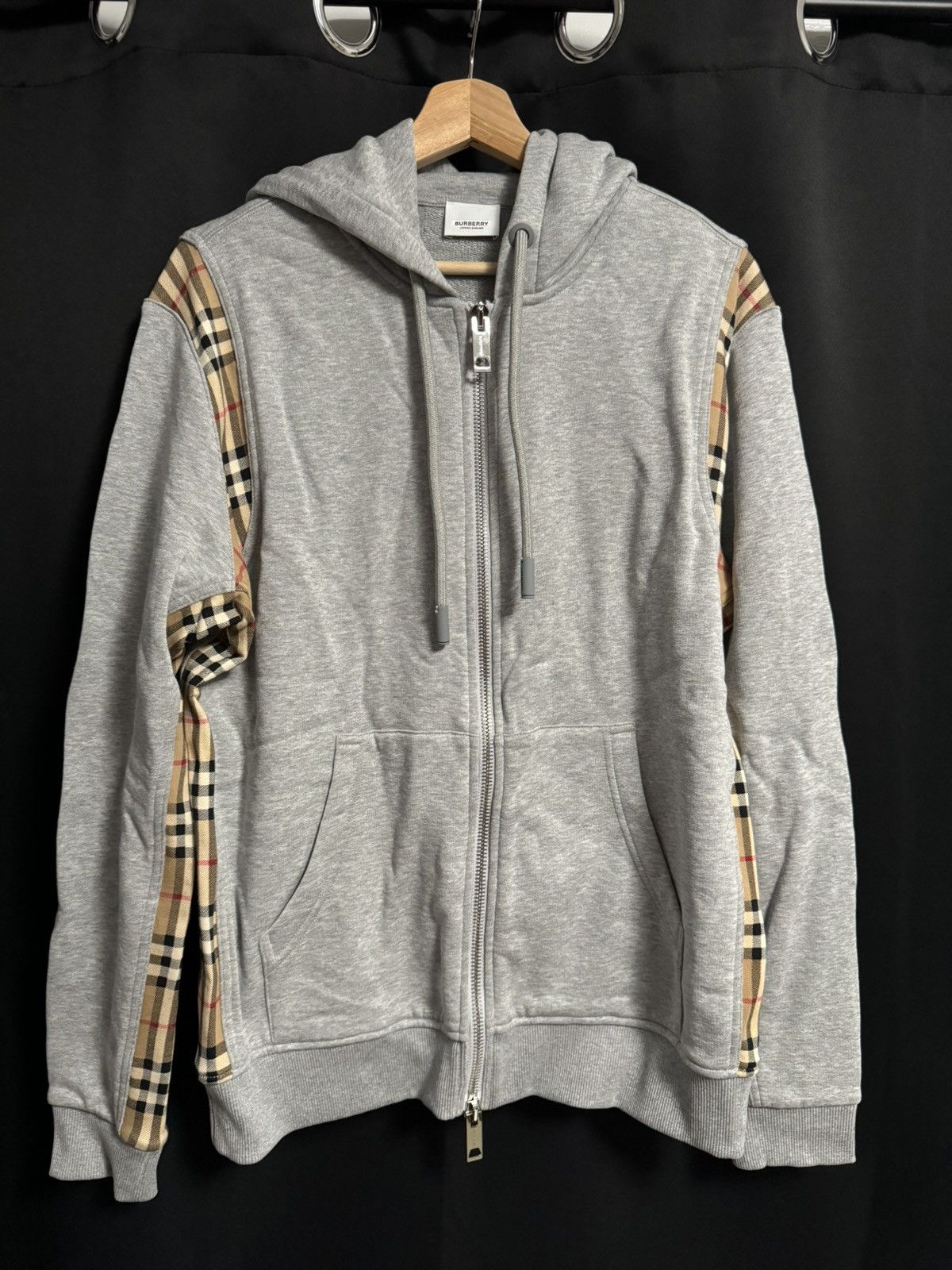 Burberry Burberry Pale Grey Mela Hoodie Size US S / EU 44-46 / 1 - 1 Thumbnail