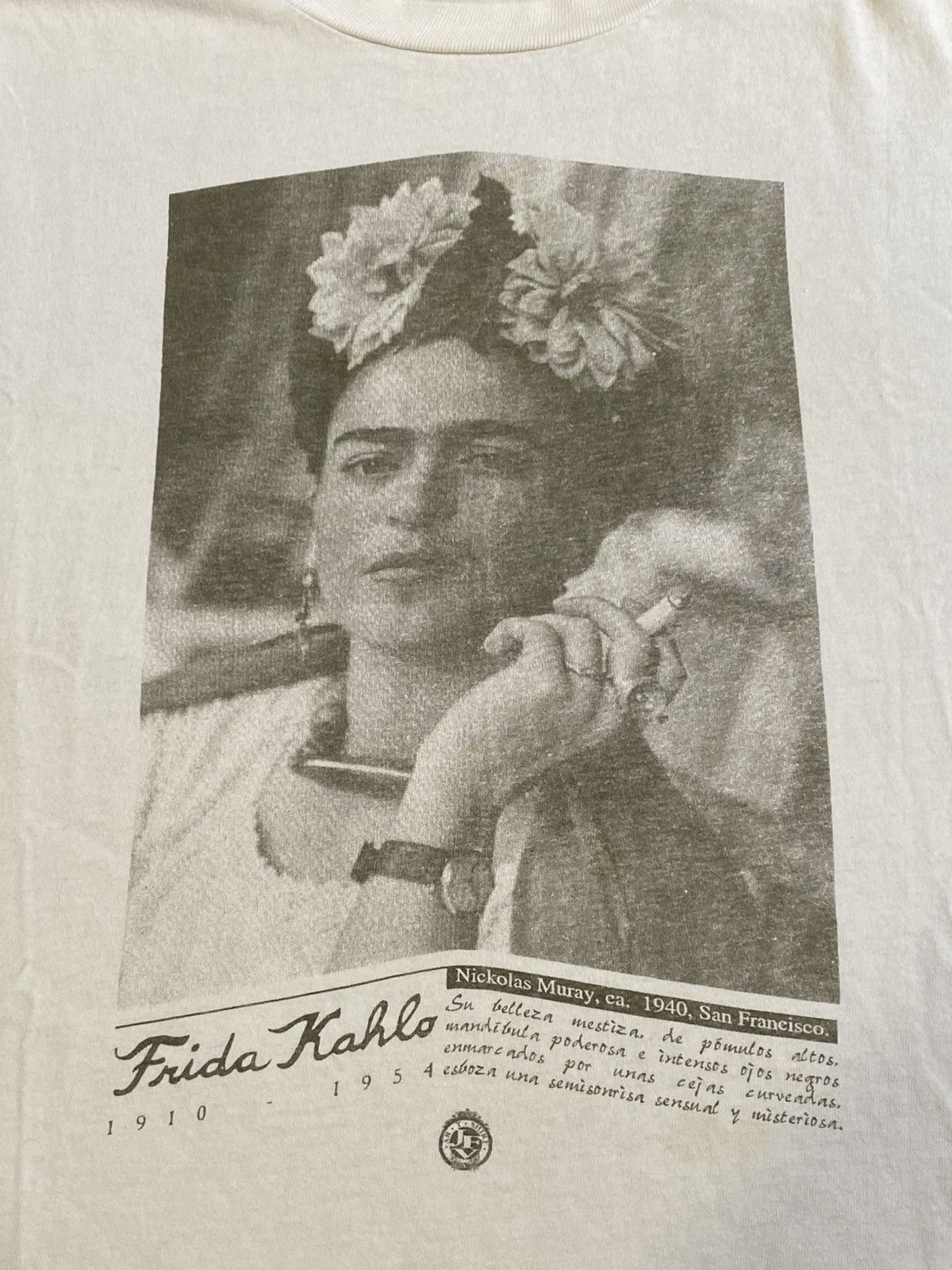 Other Vintage 1990s frida Kahlo portrait tee Size US XL / EU 56 / 4 - 2 Thumbnail