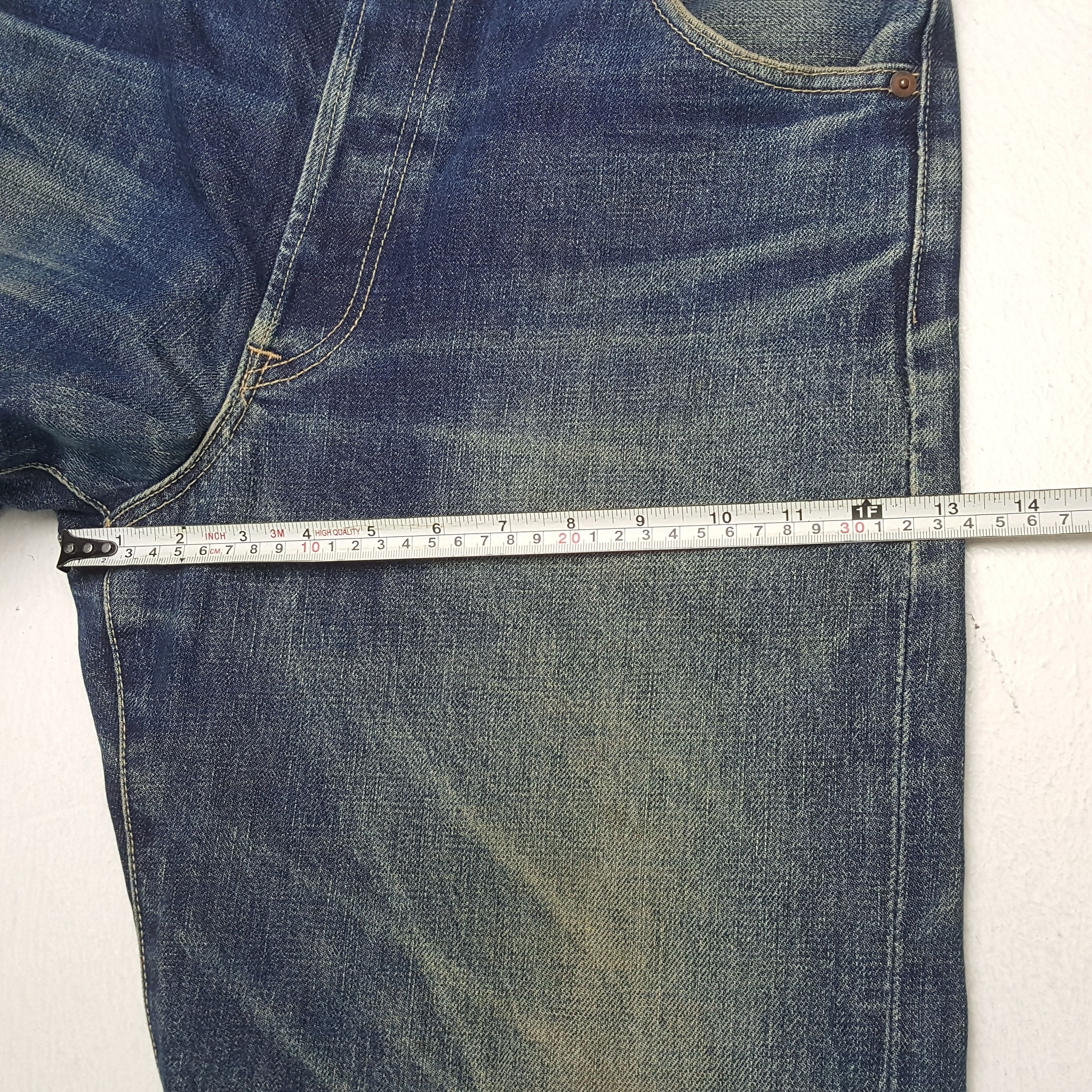 Japanese Brand × Vintage EVISU Japanese Brand Fashion Style Custom Daicock Jeans Size US 33 - 10 Thumbnail