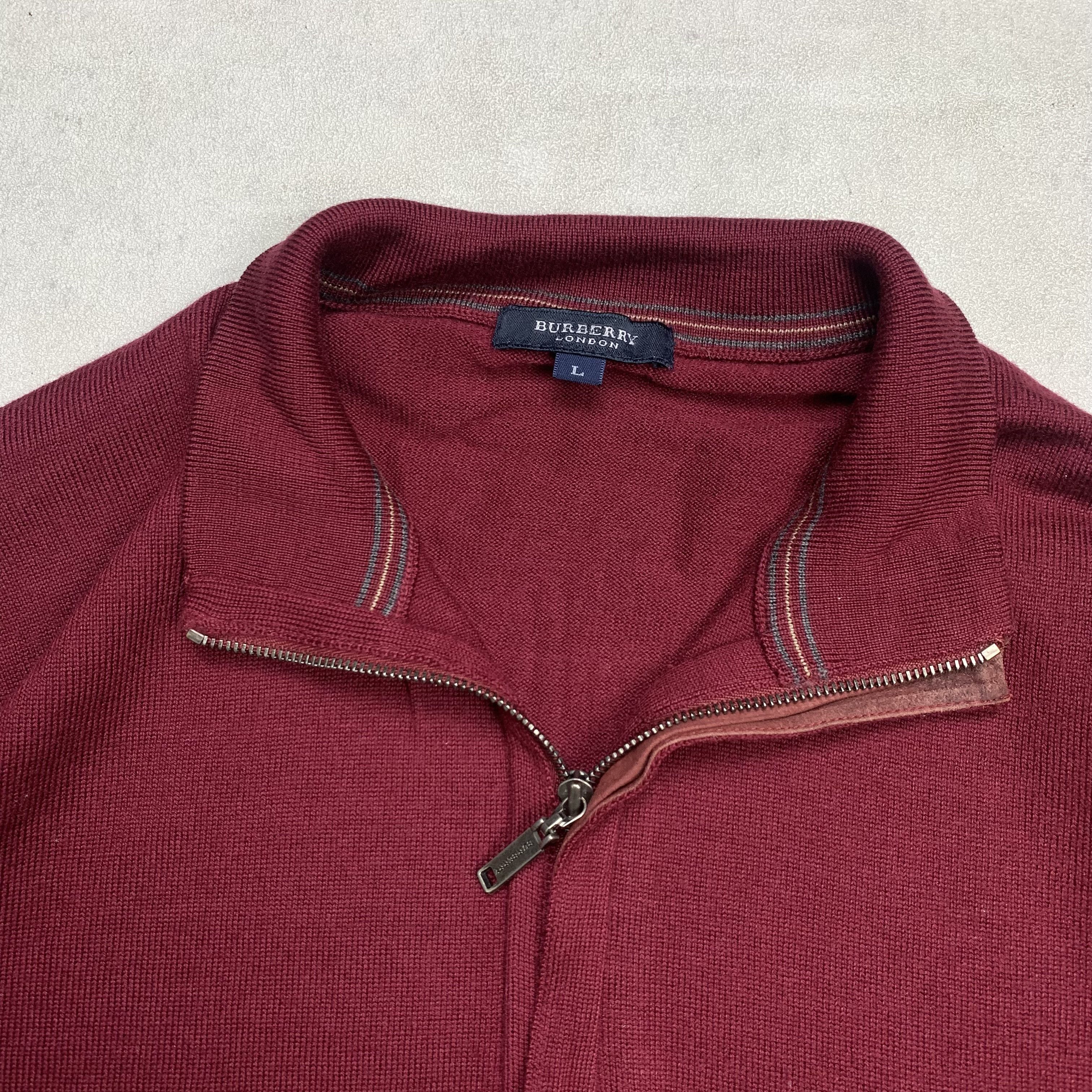 Burberry Vintage Burberry London Halfzip Sweater Jumper Size US M / EU 48-50 / 2 - 4 Thumbnail