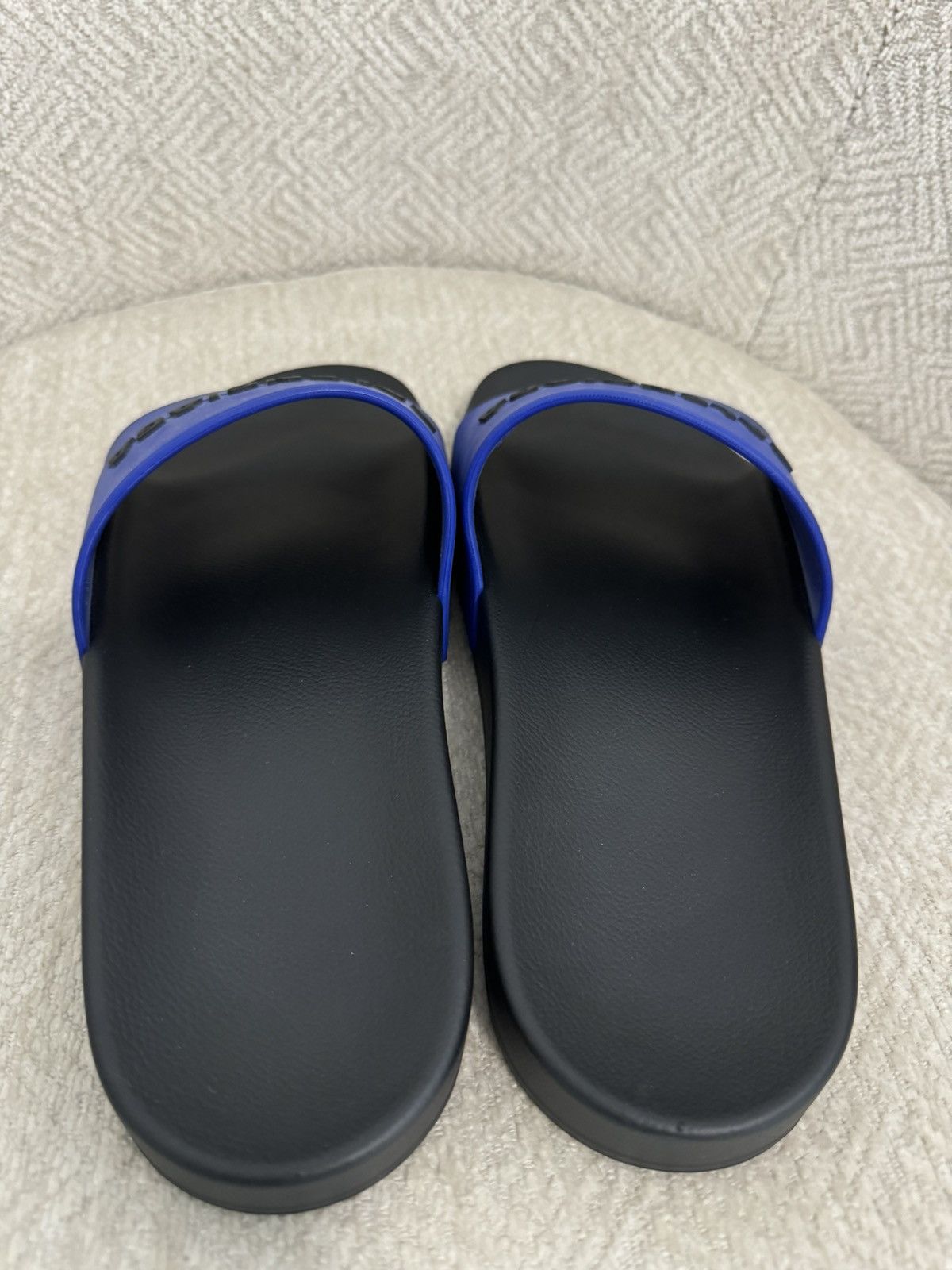 Balenciaga Classic Blue / Black Poolside Slides (New!) Size US 8 / EU 41 - 2 Thumbnail