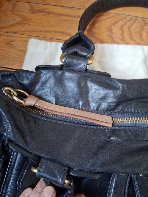 Chloe Chloé Bay Large Black Leather Bag Phoebe Philo Era Size ONE SIZE - 3 Thumbnail