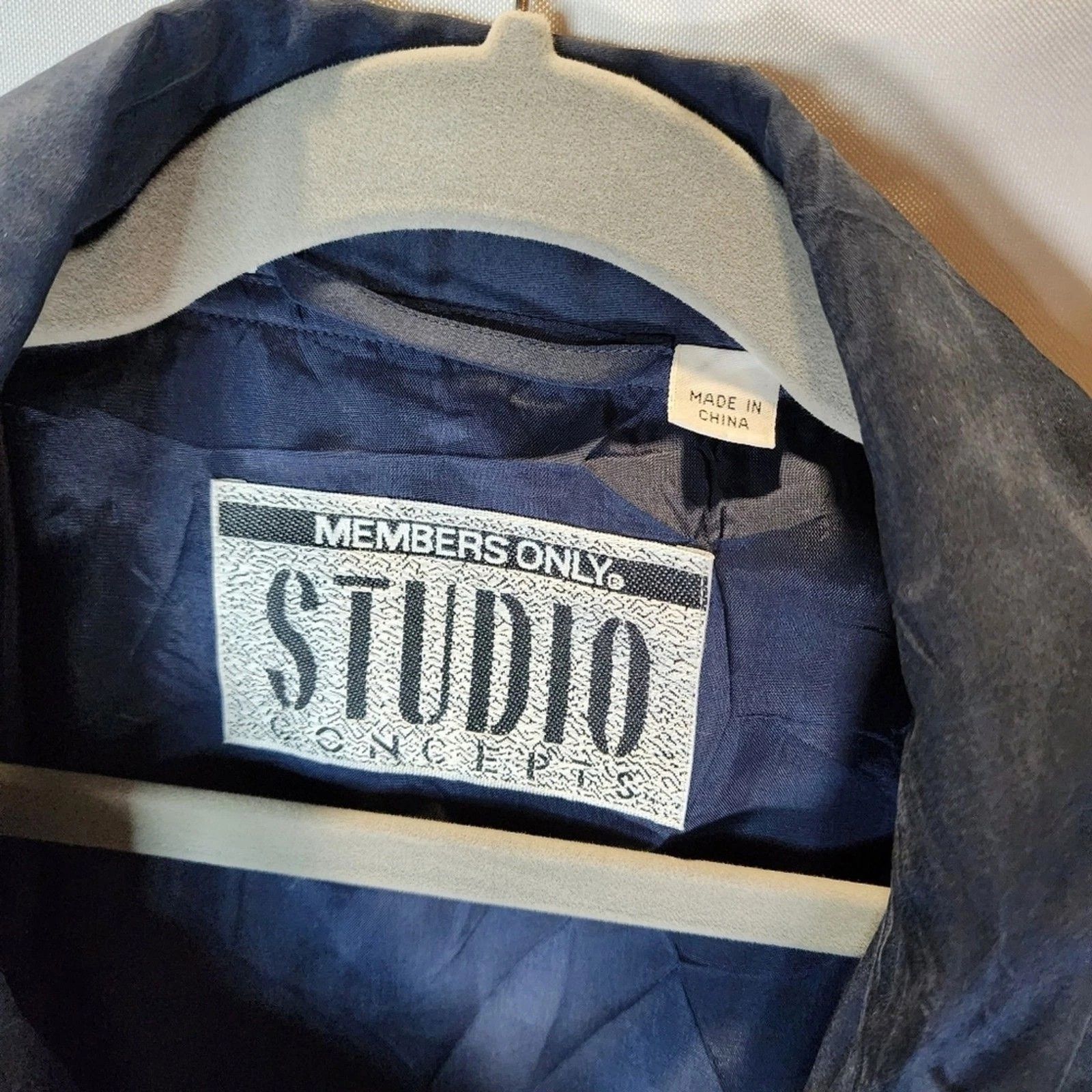 Members Only 80s Members Only Studio Concepts Silk Bomber Jacket Size US L / EU 52-54 / 3 - 8 Thumbnail
