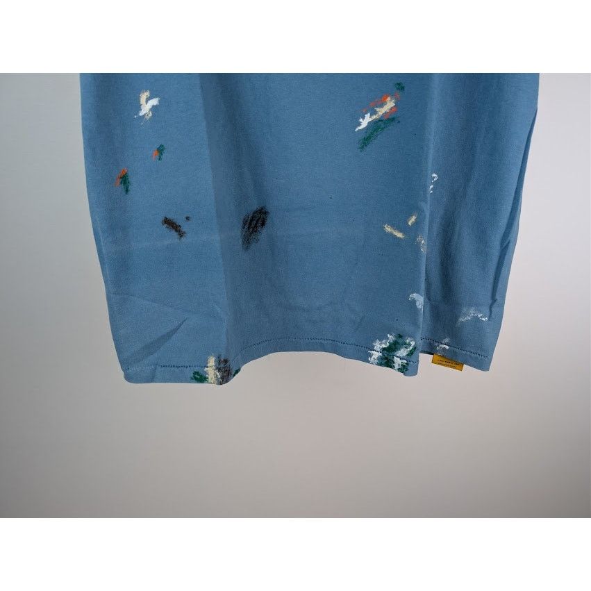 Gallery Dept. o1rshd1 Vintage Logo Painted T-Shirt in Dusty Blue Size US XL / EU 56 / 4 - 4 Thumbnail