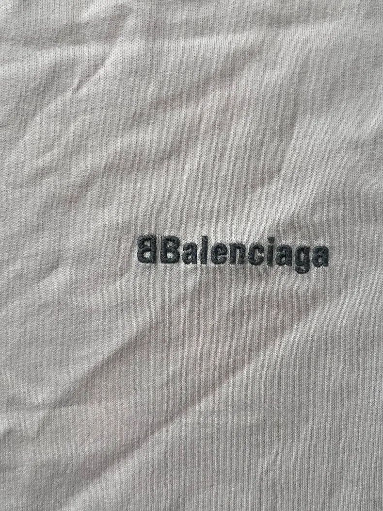 Balenciaga Balenciaga Letter Logo Printed Short Sleeve T-Shirt Size XS / US 0-2 / IT 36-38 - 3 Thumbnail