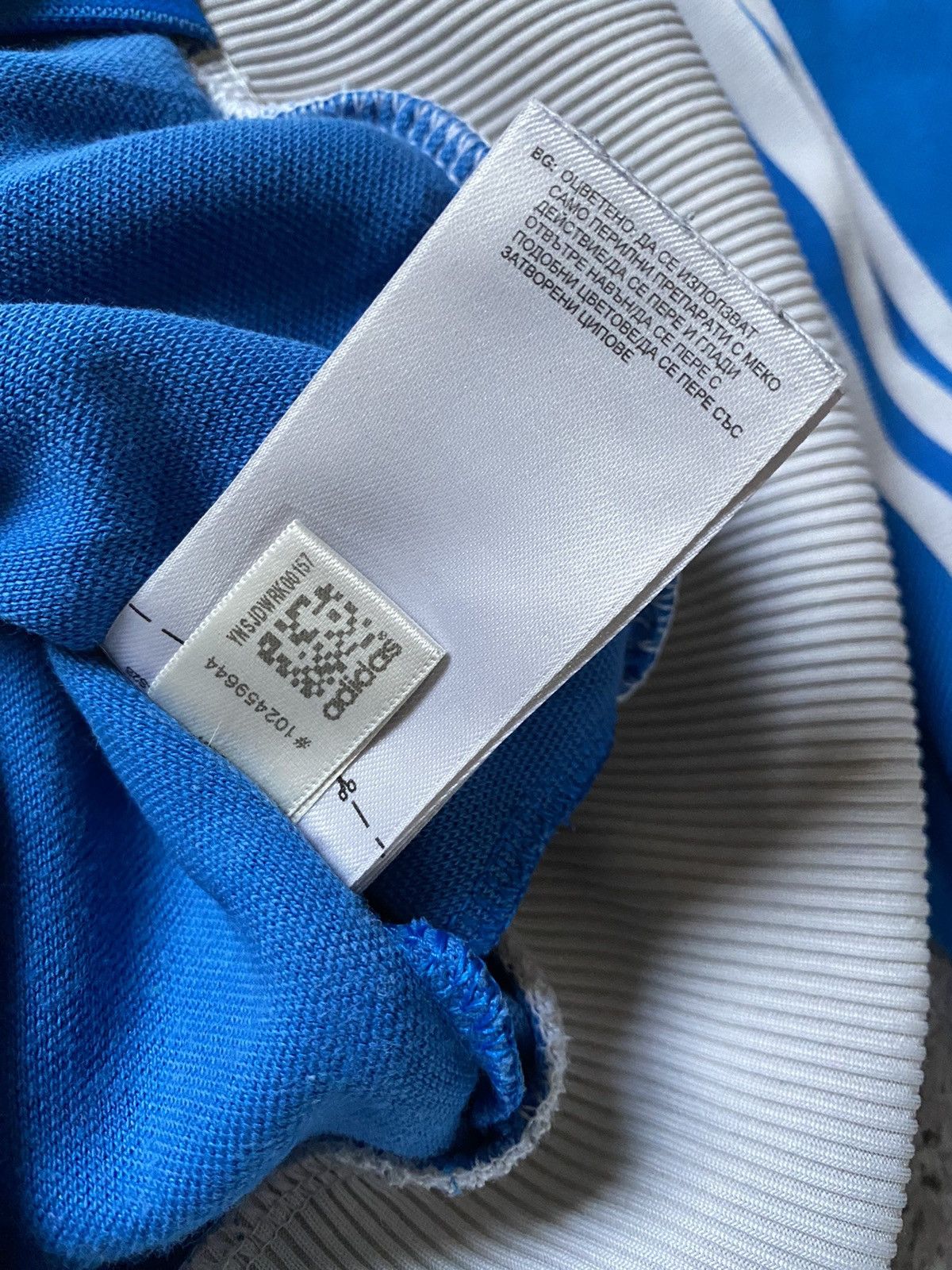 Adidas × Vintage Men’s Track Bomber Jacket Adidas Vintage Size L Blue Size US L / EU 52-54 / 3 - 10 Thumbnail