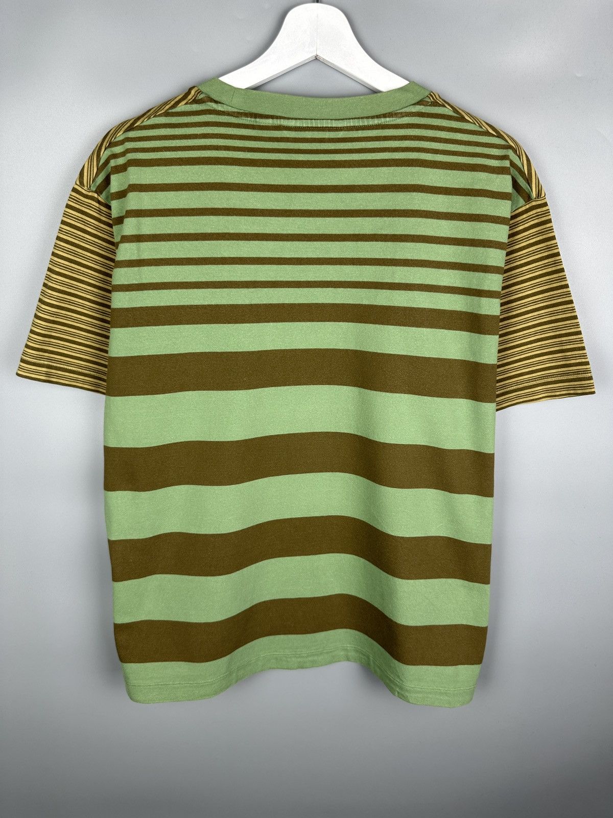 Marni Marni Stripe T Shirt Tee Old Money Luxury Logo Polo Size US M / EU 48-50 / 2 - 2 Thumbnail