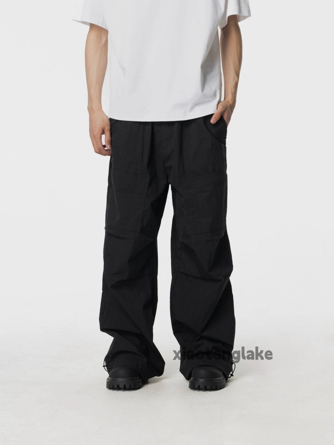 Designer × Vintage utility military loose outdoor sports pleated cargo pants Size US 28 / EU 44 - 6 Thumbnail