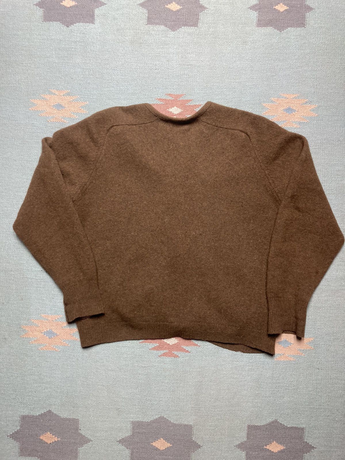 Vintage 60s cardigan sweater Detroit Knitting Mills lambs wool XL Size US XL / EU 56 / 4 - 7 Thumbnail