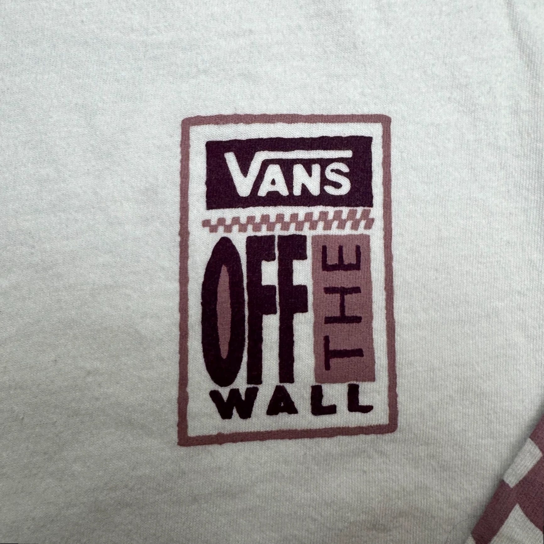 Vans VANS Graphic Long Sleeve T-Shirt Mens Small White Crew Neck Tee Size US S / EU 44-46 / 1 - 4 Thumbnail