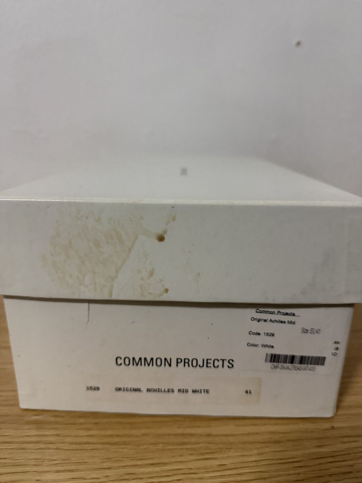 Common Projects WHITE COMMON PROJECTS ACHILLES US 8 41 high LUXARY SNEAKER Size US 8 / EU 41 - 8 Thumbnail