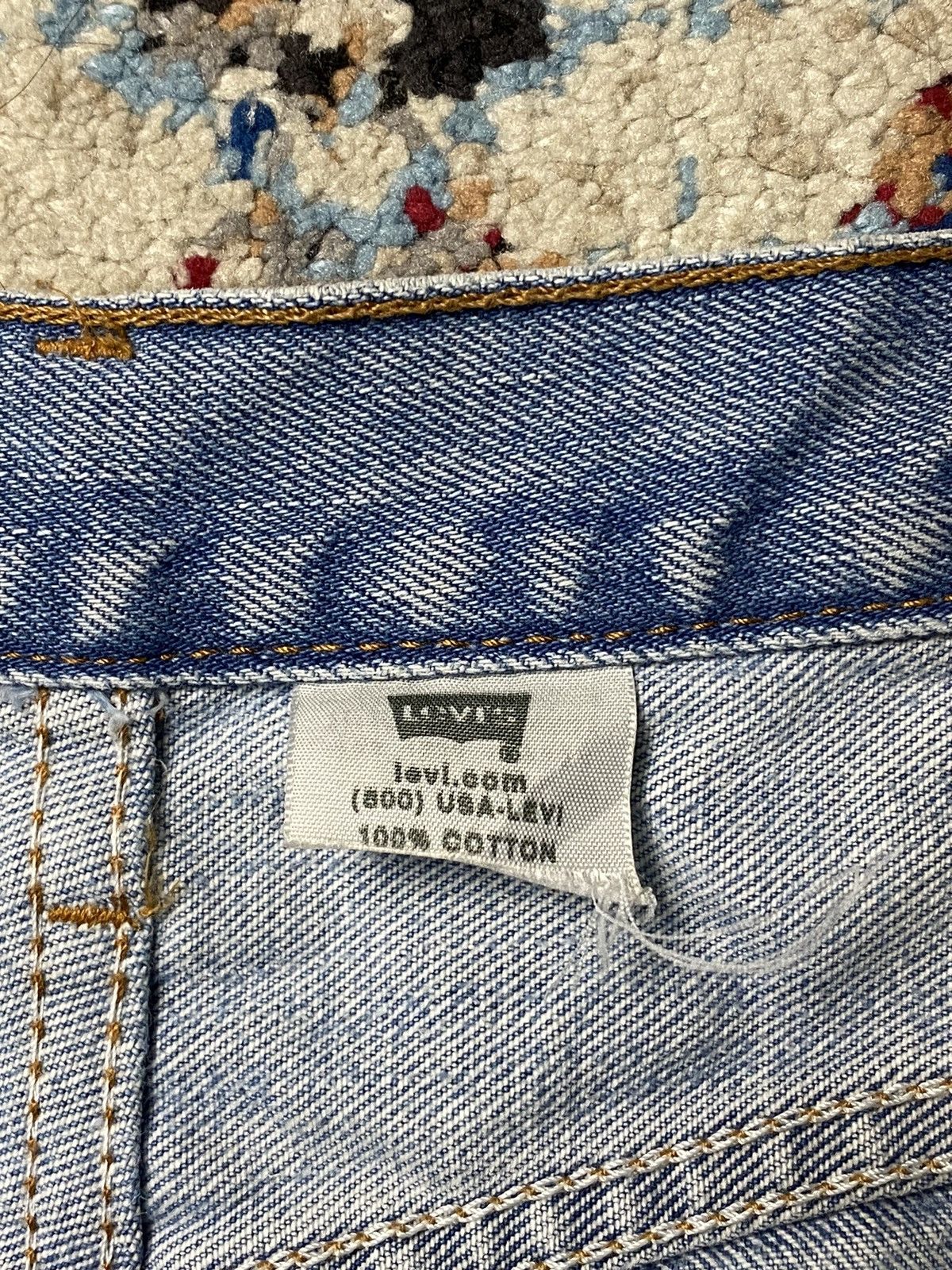 Levi's Levis Lot 550 Custom Destroyed Jeans Relaxed Fit Denim W30 Size US 30 / EU 46 - 11 Thumbnail
