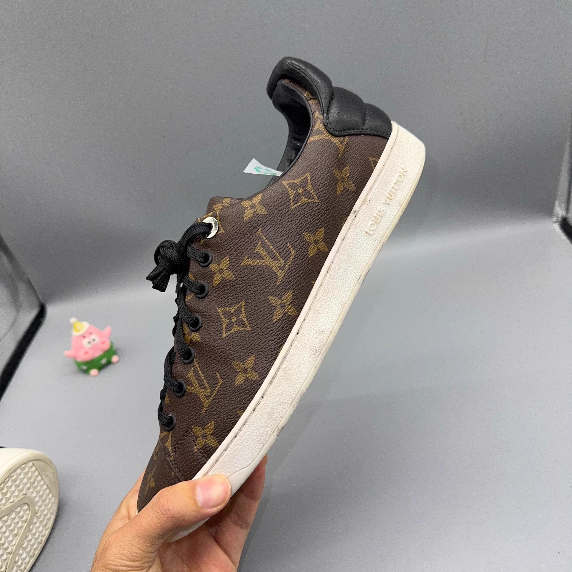 Louis Vuitton LOUIS VUITTON Frontrow Brown 41.5 Shoes Size US 8.5 / EU 41-42 - 5 Thumbnail