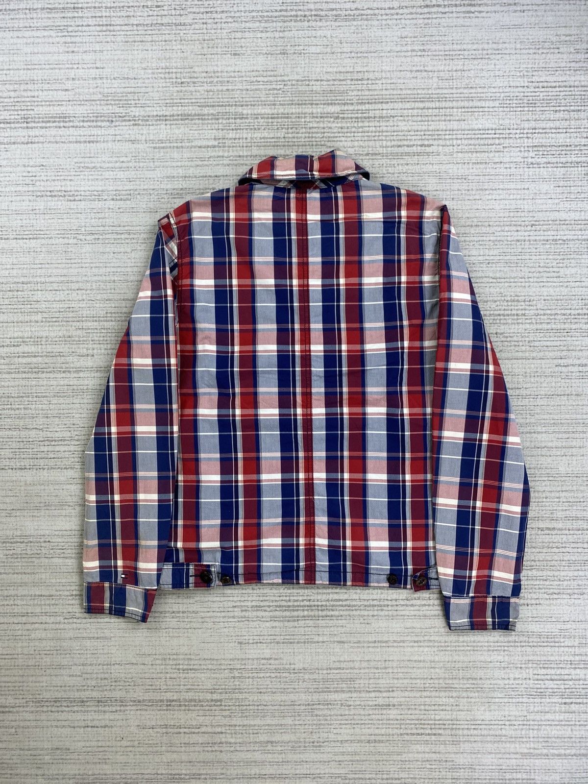 Japanese Brand × Tommy Hilfiger × Vintage Vintage Tommy Hilfiger Checked Jacket Size US M / EU 48-50 / 2 - 2 Thumbnail