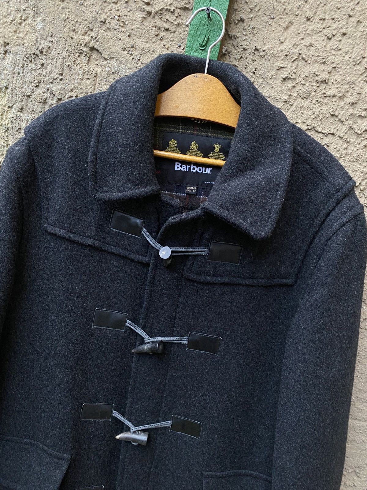 Barbour Barbour Classic Duffle Coat Wool Jacket Size Uk44 Eu52 Size US L / EU 52-54 / 3 - 2 Thumbnail