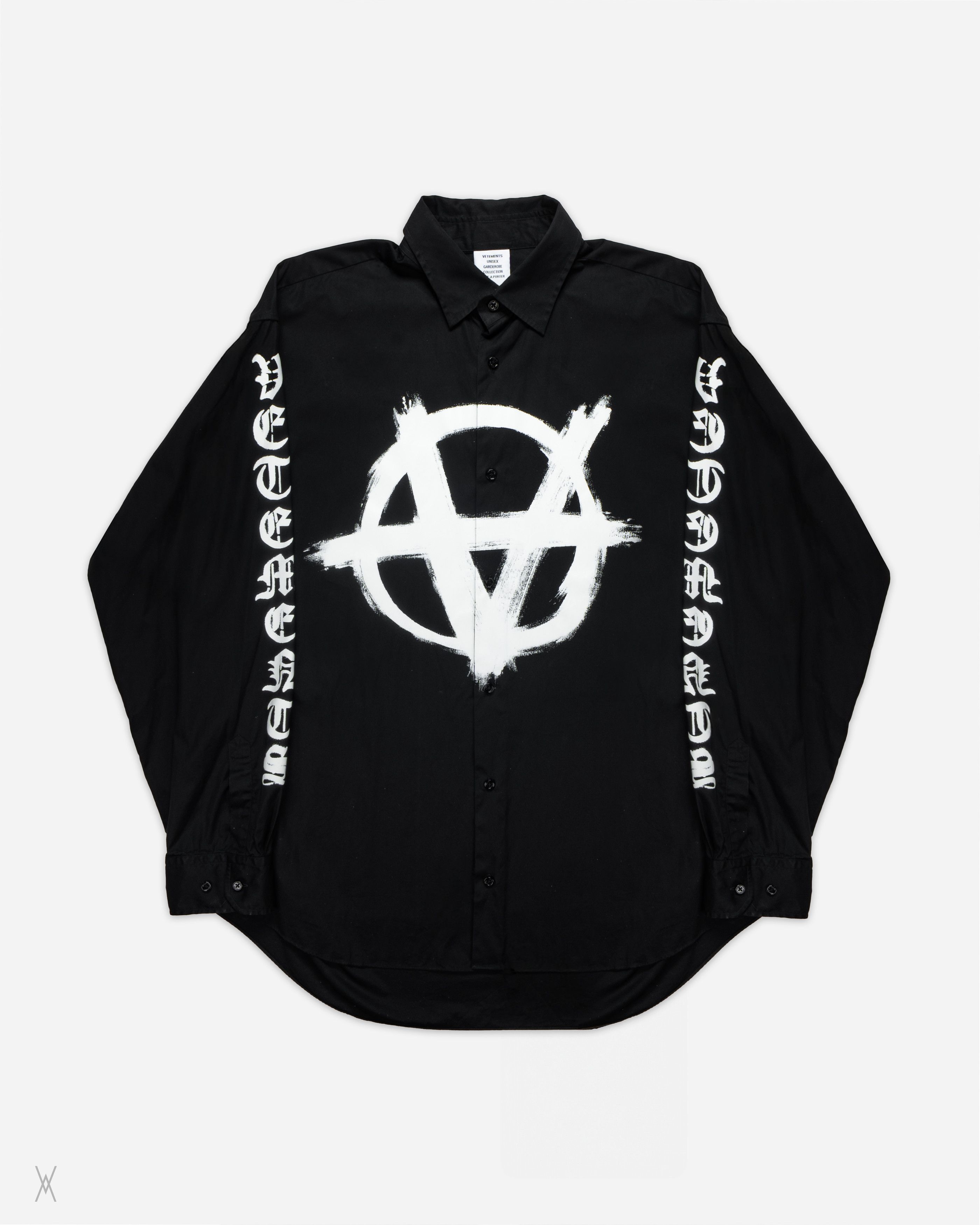 Vetements Vetements Anarchy Flannel Shirt | Grailed