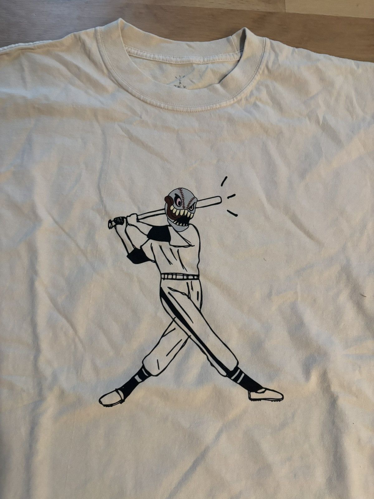 Travis Scott Cactus Jack 2023 Celebrity Softball Batter Up Tee Size US L / EU 52-54 / 3 - 3 Thumbnail