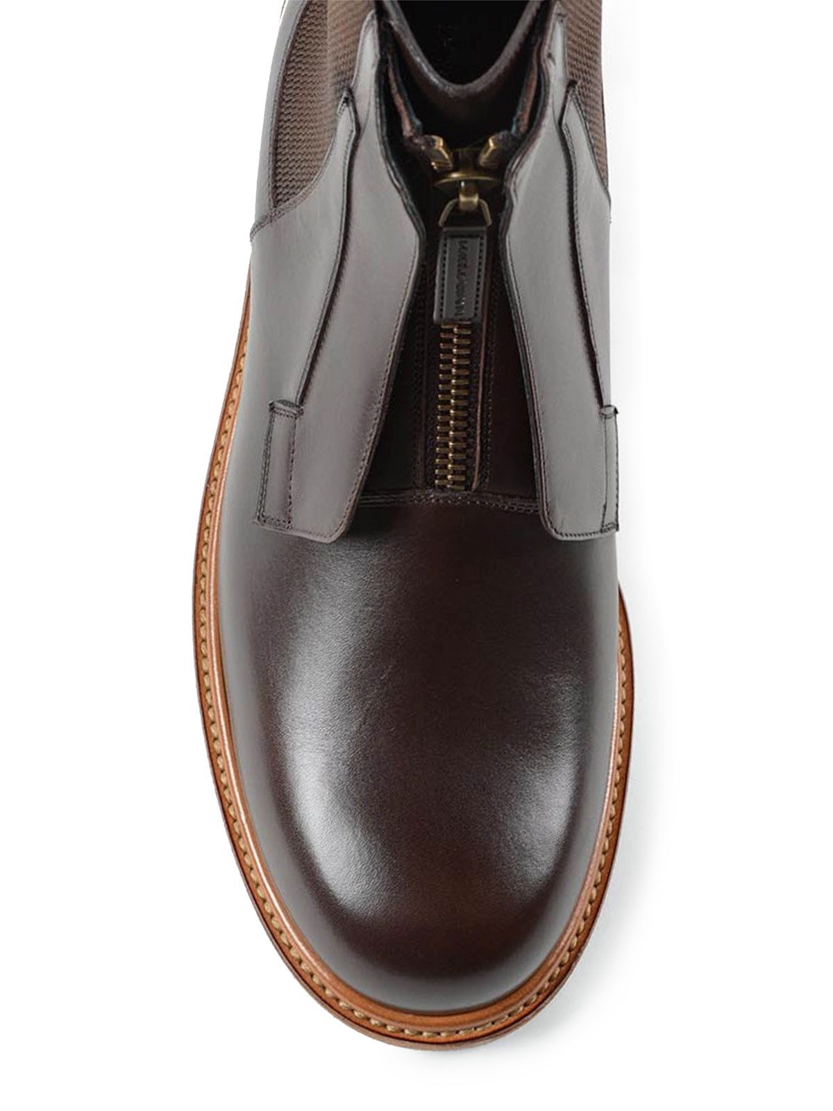 Dolce & Gabbana o1y0125 Ankle Boots in Dark Brown Size US 8 / EU 41 - 4 Thumbnail