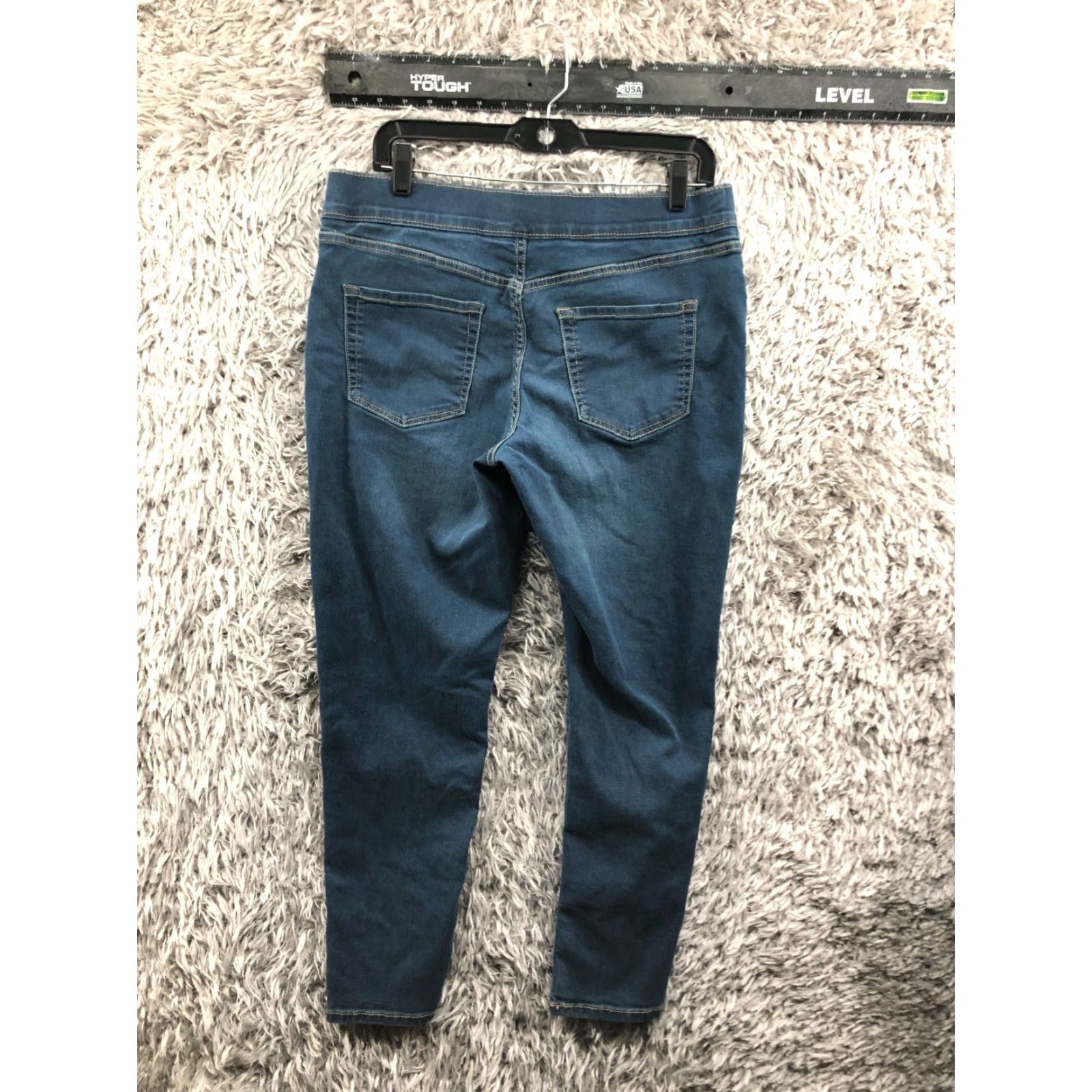 Vintage Falls Creek Jeans Jegging Size 12 Womens Medium Blue Denim 5-Pocket Regular Waist 32 in Inseam 28 in Shirt? Size 34" / US 12 / IT 48 - 5 Thumbnail