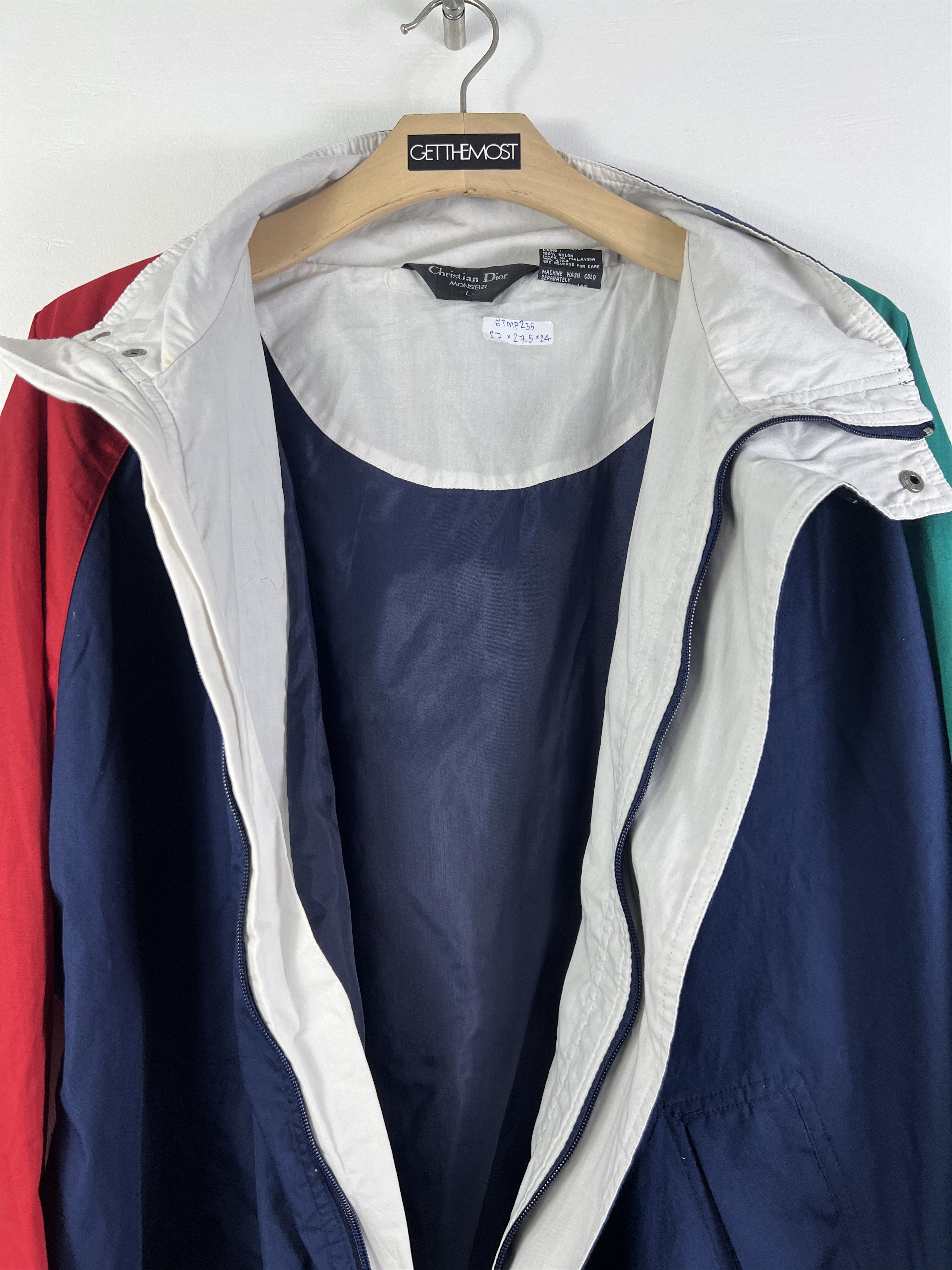 Christian Dior Monsieur Vintage Christian Dior Monsieur Track Jacket (L) GTMP235 Size US L / EU 52-54 / 3 - 7 Thumbnail