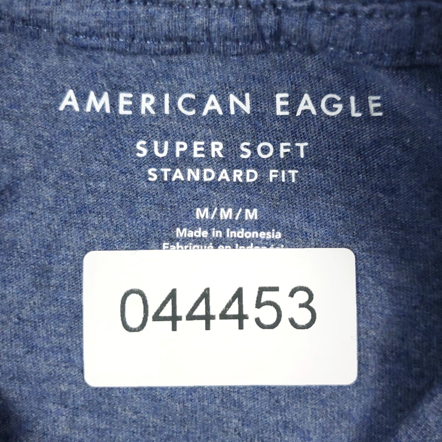 American Eagle Outfitters American Eagle T Shirt Mens Medium Blue Casual Short Sleeve Adult Size US M / EU 48-50 / 2 - 7 Thumbnail