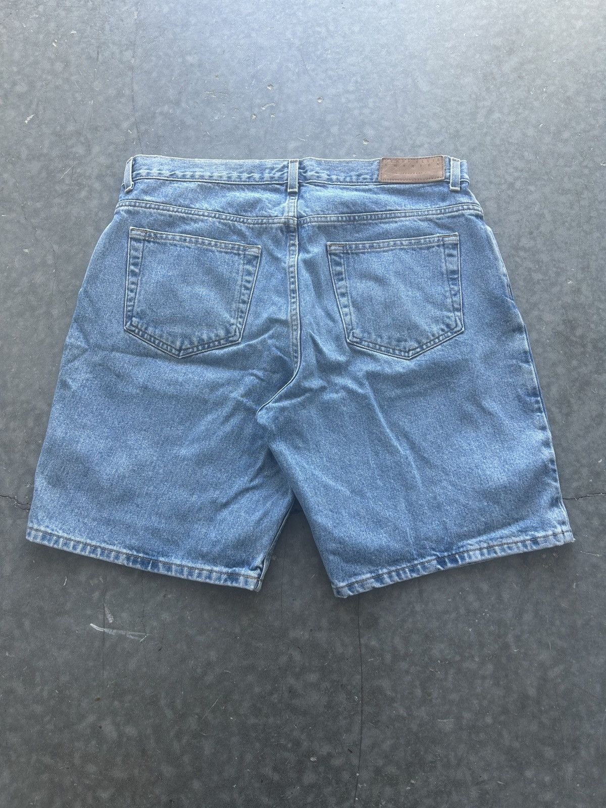 Perry Ellis × Vintage Vintage Y2K Perry Ellis Baggy Jean Shorts Size US 36 / EU 52 - 7 Thumbnail