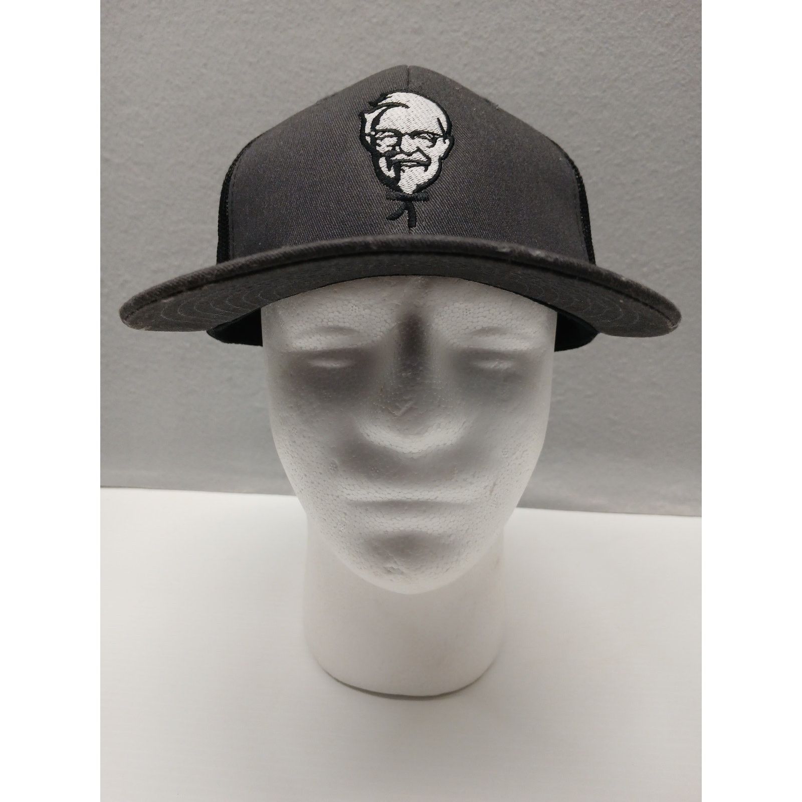 Port Authority Port Authority (OSFM) Black KFC Logo Snap Back Mesh Hat/Cap Size ONE SIZE - 1 Thumbnail