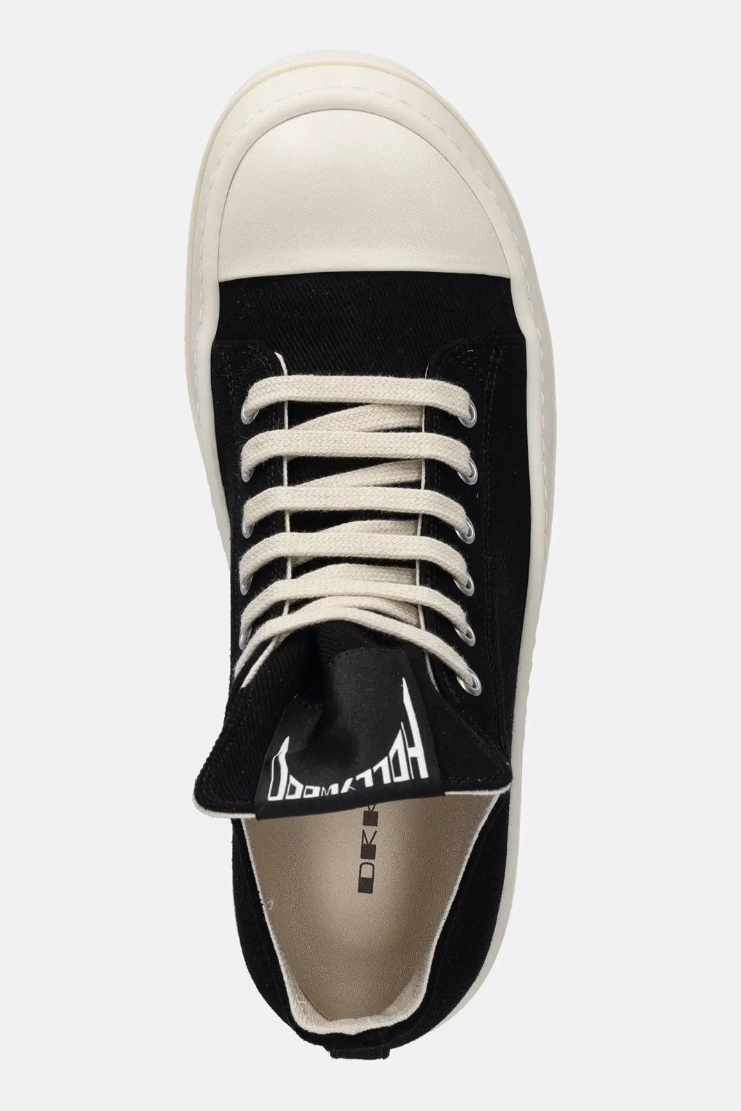 Rick Owens × Rick Owens Drkshdw × Vintage Rick Owens plimsolls Low Sneaks black Size US 9 / EU 42 - 5 Thumbnail