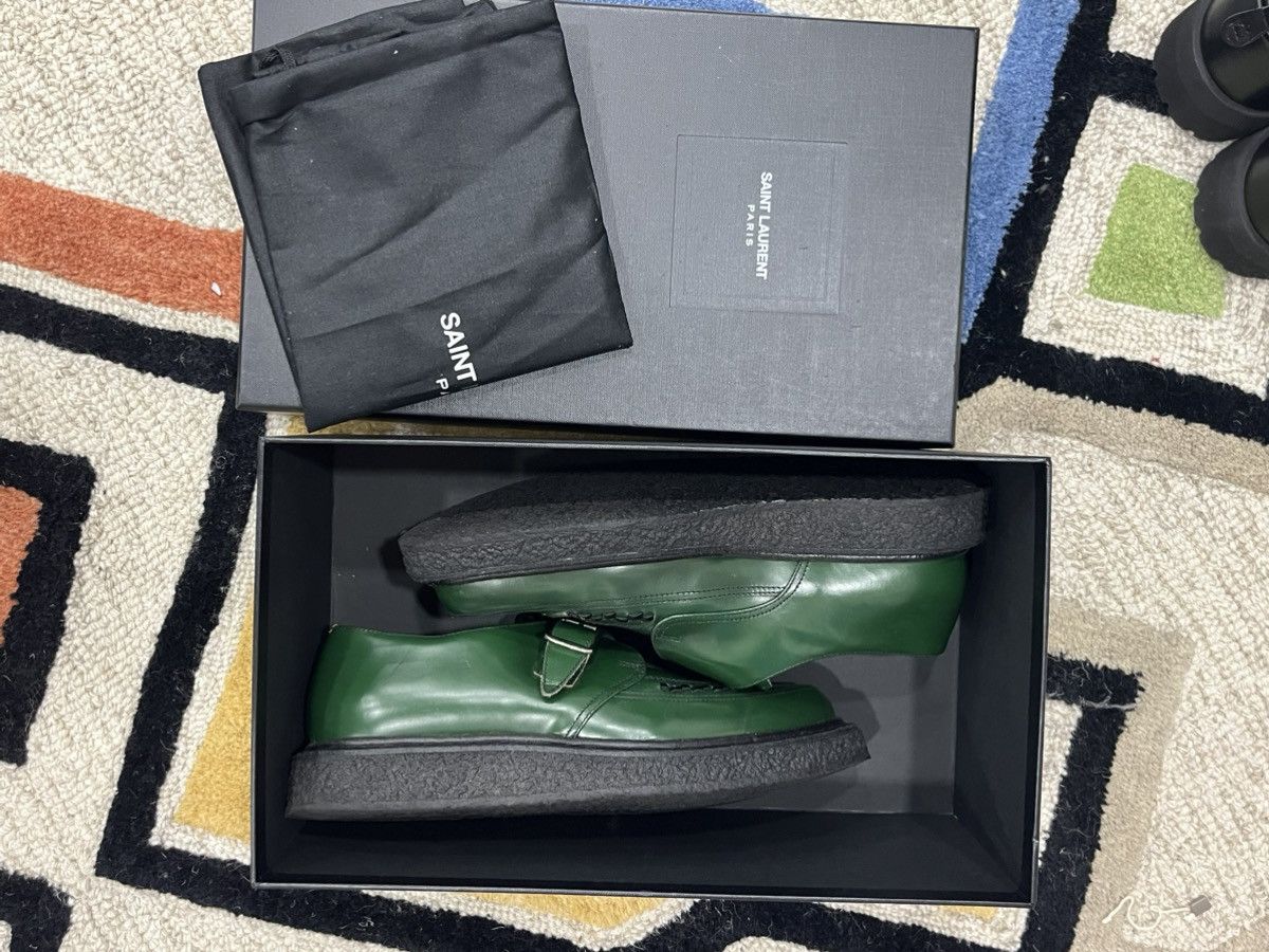 Hedi Slimane Green creeper 41 Size US 8 / EU 41 - 15 Thumbnail
