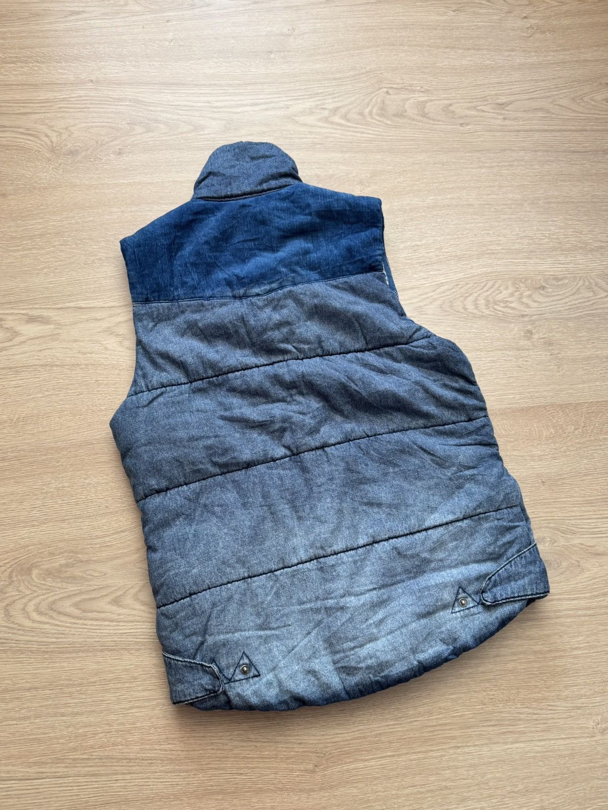Japanese Brand Vintage 00’s Royal Palm Japanese Blue Vest Size US S / EU 44-46 / 1 - 5 Thumbnail