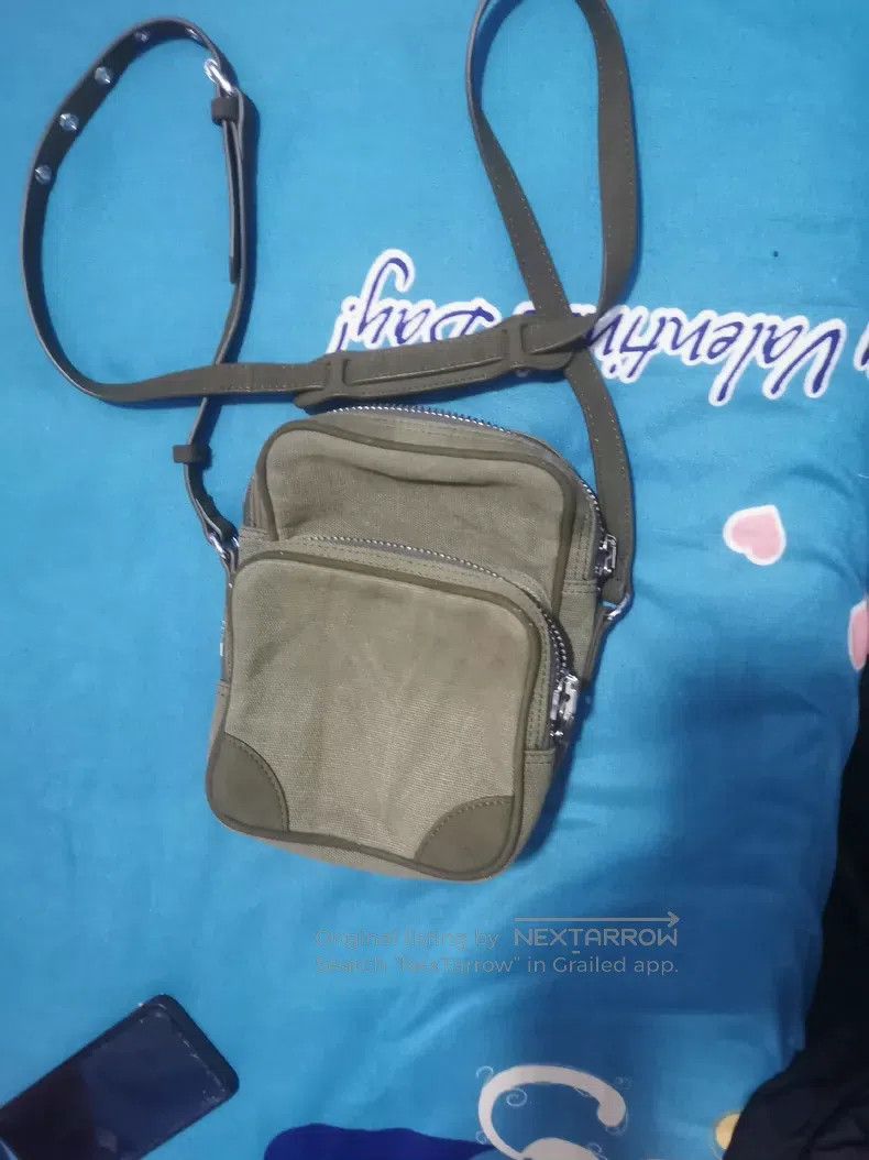 READYMADE Ready Made Washed Military Fabric Vintage Crossbody Bag Size ONE SIZE - 1 Thumbnail