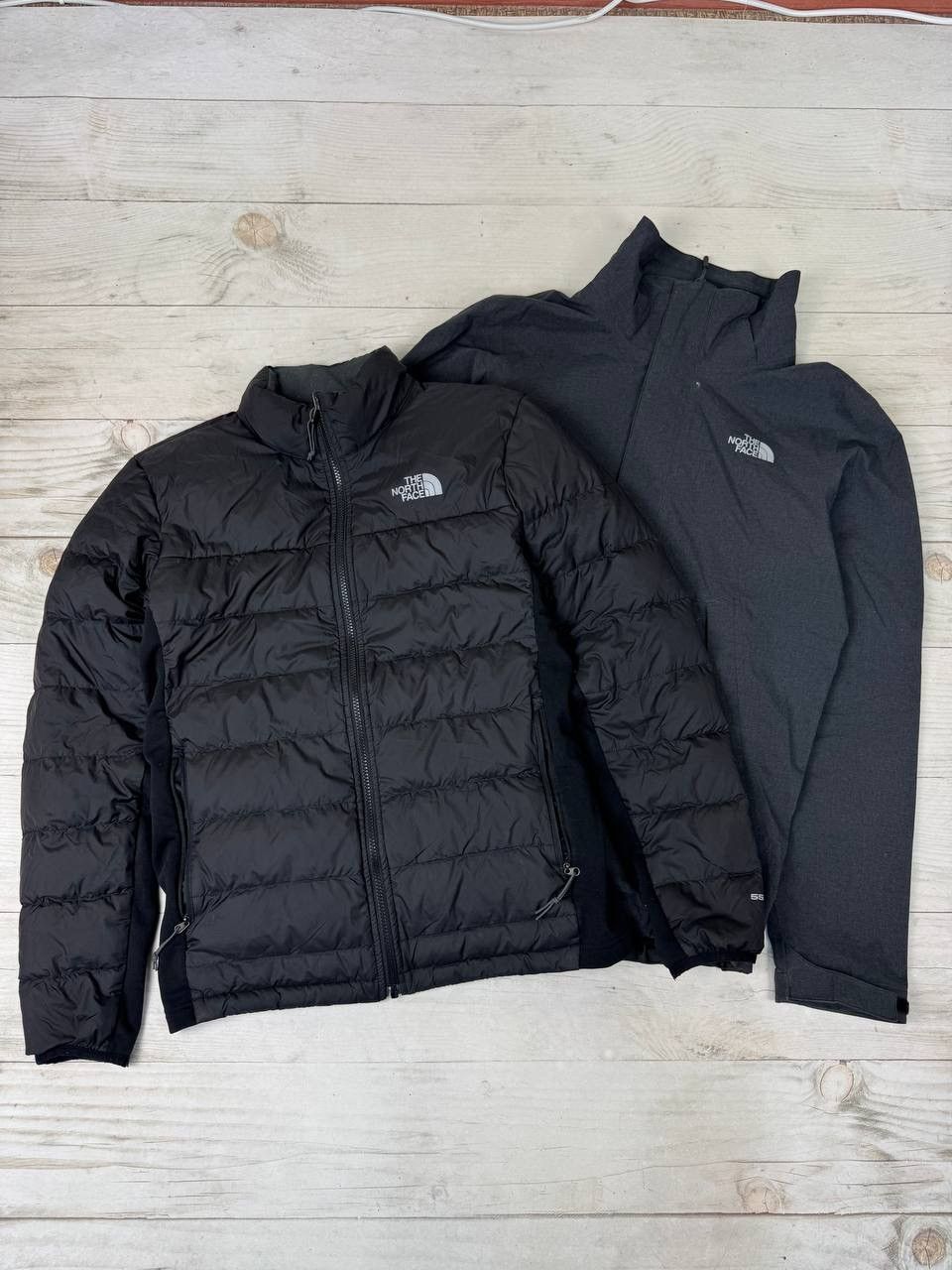 The North Face Vintage The North Face 3 in 1 Jacket 550 Puffer Dryvent Rain Size US S / EU 44-46 / 1 - 1 Thumbnail