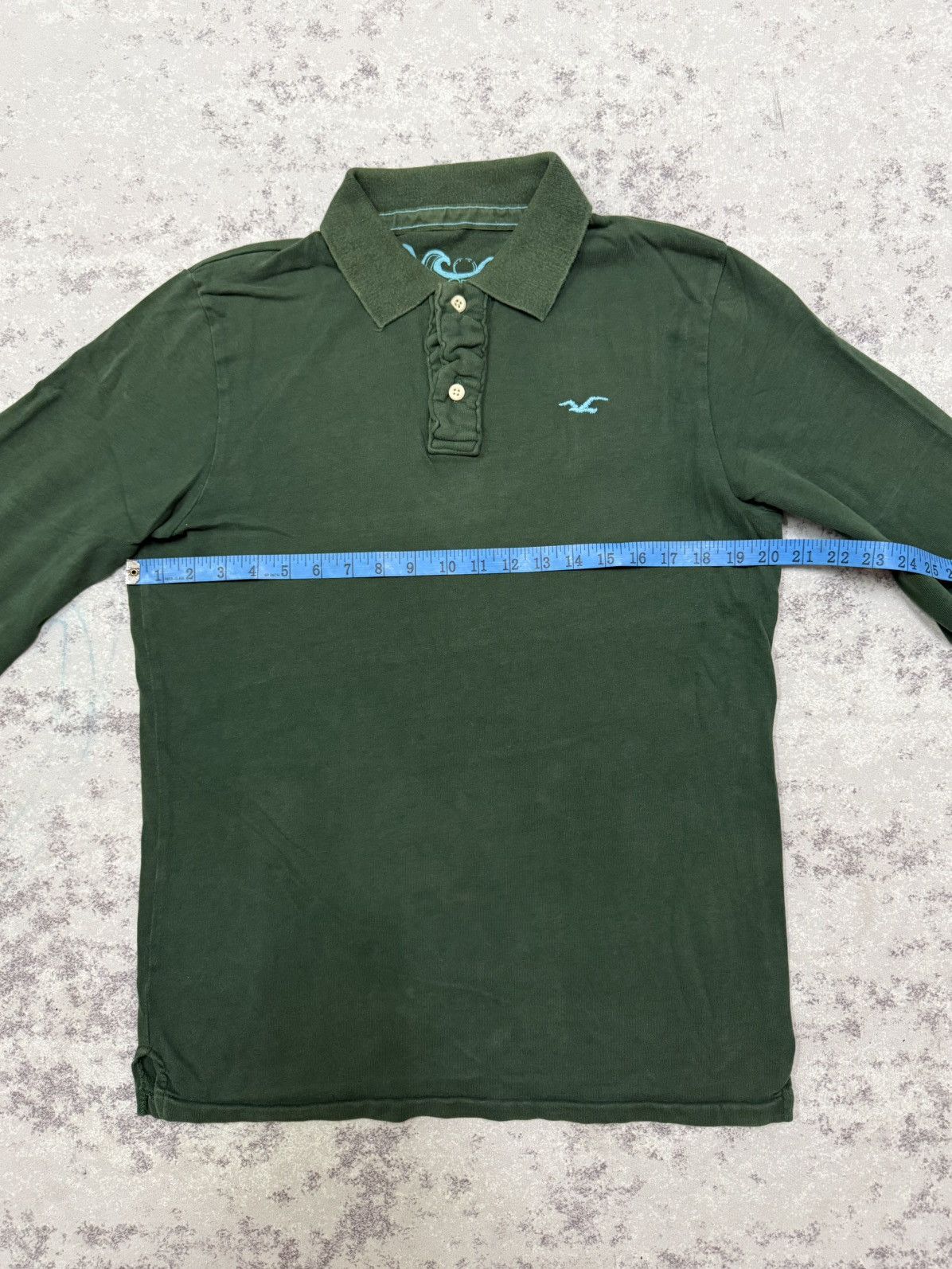 Hollister Hollister Polo Colar Longsleeve Shirt Size US M / EU 48-50 / 2 - 11 Thumbnail