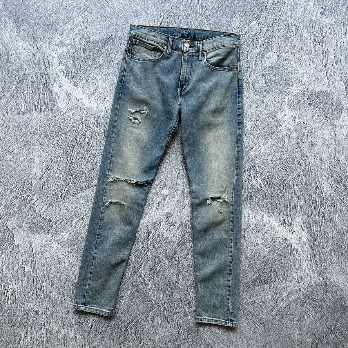 Levi's × Levi's Vintage Clothing Men’s Jeans Levi’s 512 Lo-Ball Blue Size: 31/32 Size US 31 - 6 Thumbnail