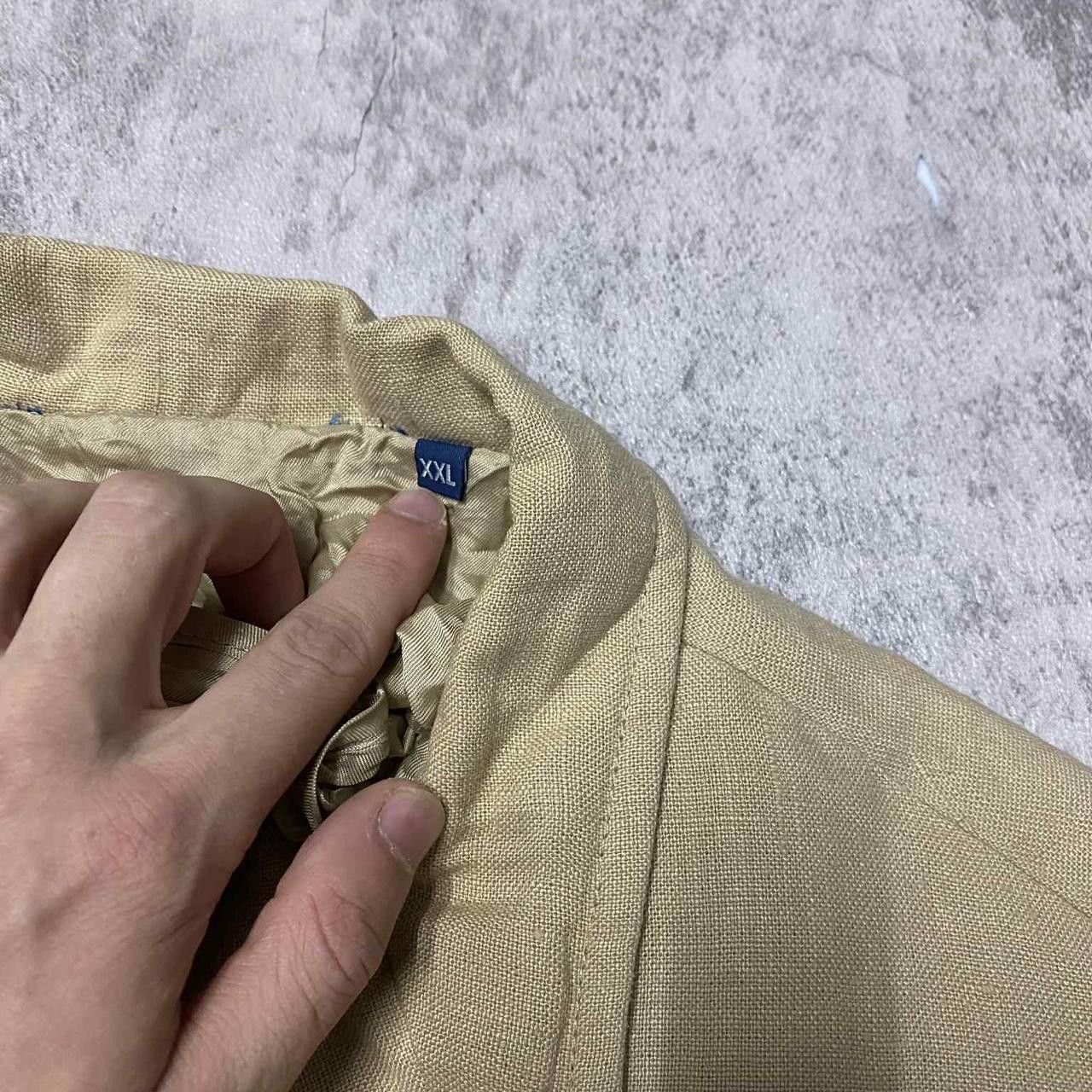 Polo Ralph Lauren Tan and brown vintage blazer blazer Size US XXL / EU 58 / 5 - 3 Thumbnail