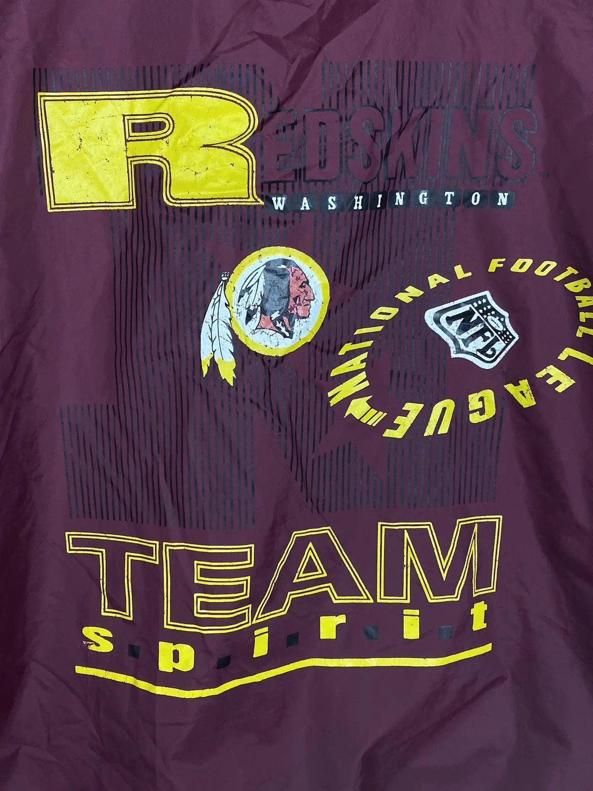 NFL 90s Vintage NFL 1991 Washington Redskins Lightweight Jacket Size US M / EU 48-50 / 2 - 7 Thumbnail