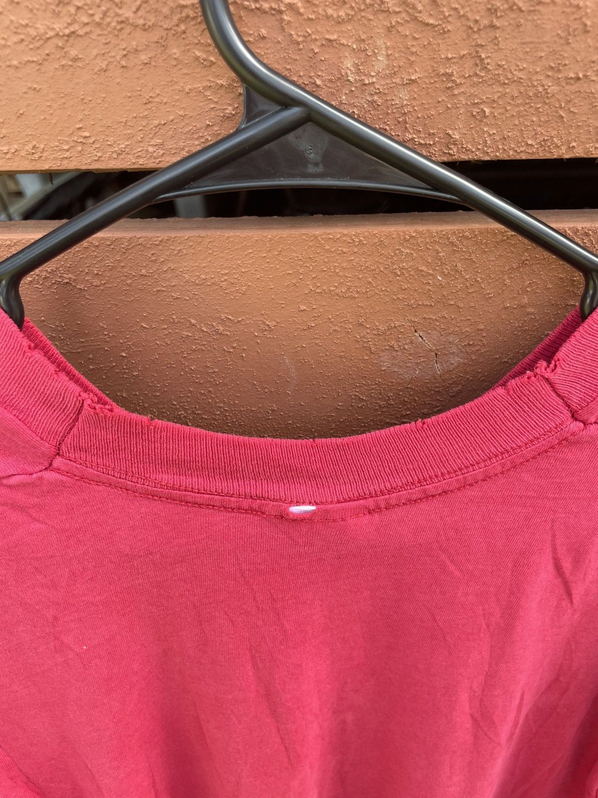 Other 90s Red Sunfaded Thrashed Tribal Tee Size US L / EU 52-54 / 3 - 4 Thumbnail