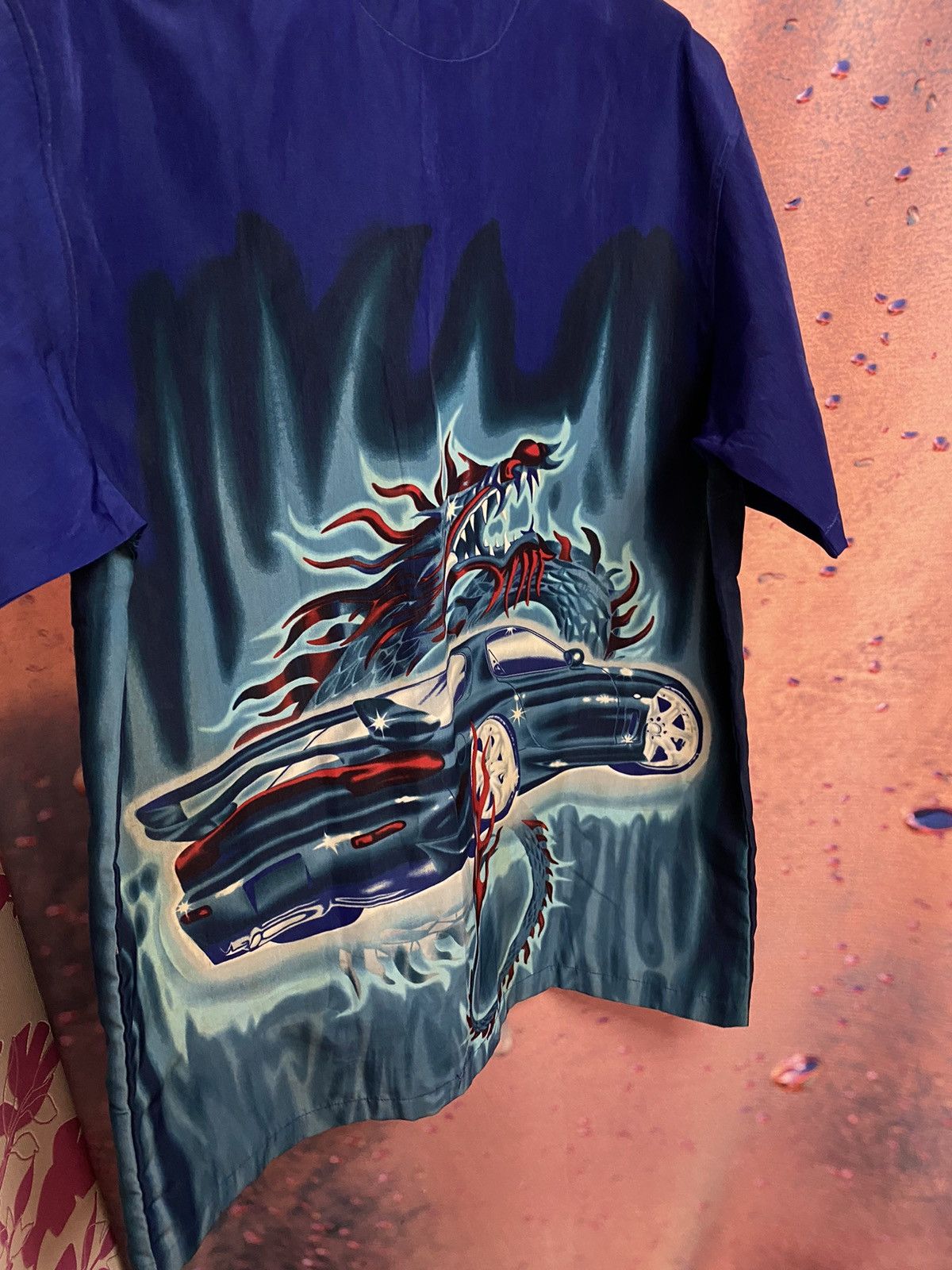 Japanese Brand × Vintage Vintage Dragon Logo Japanese streetwear shirt Size US L / EU 52-54 / 3 - 5 Thumbnail