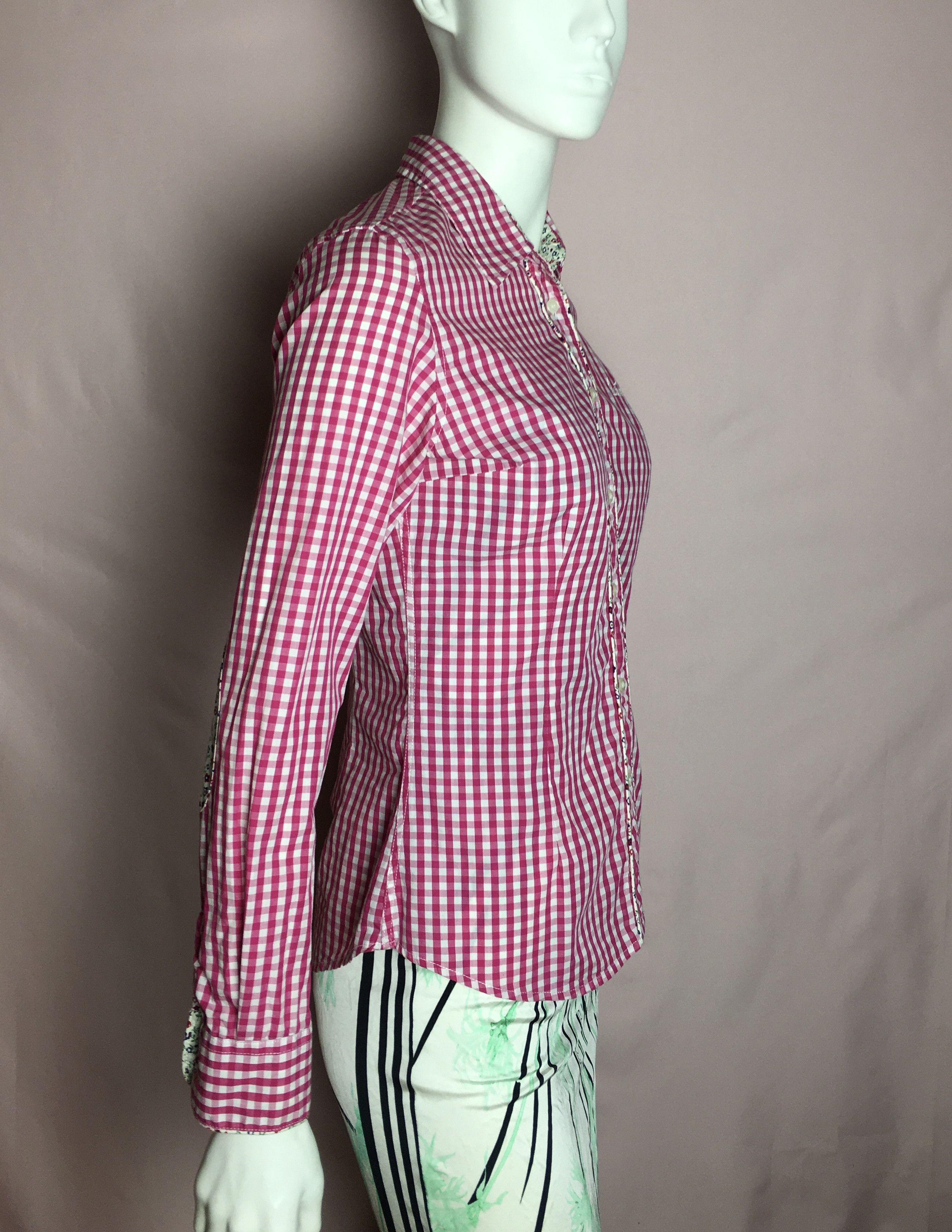 Other Luis Trenker Austrian Checked Shirt Blouse Size XS Size XS / US 0-2 / IT 36-38 - 2 Thumbnail