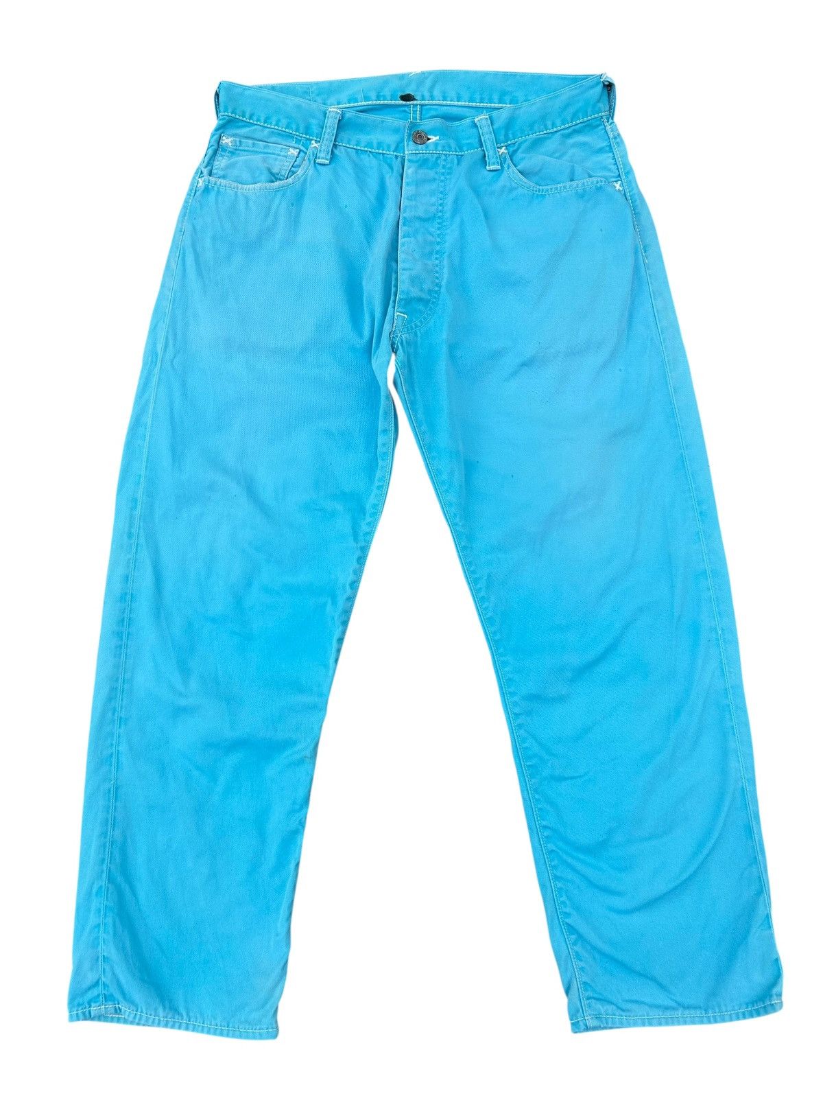 Kapital VINTAGE EVISU MADE IN JAPAN DENIM JEANS Size US 32 / EU 48 - 4 Thumbnail