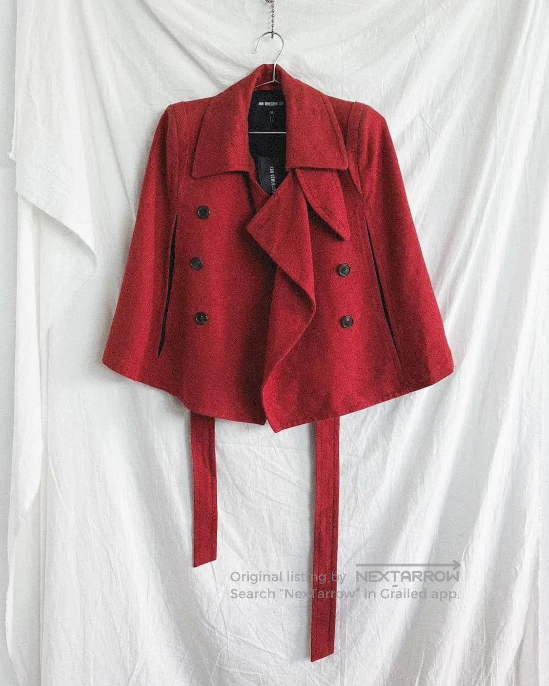 Ann Demeulemeester Ann Demeulemeester Vintage Wool Jacket. Size M / US 6-8 / IT 42-44 - 2 Thumbnail